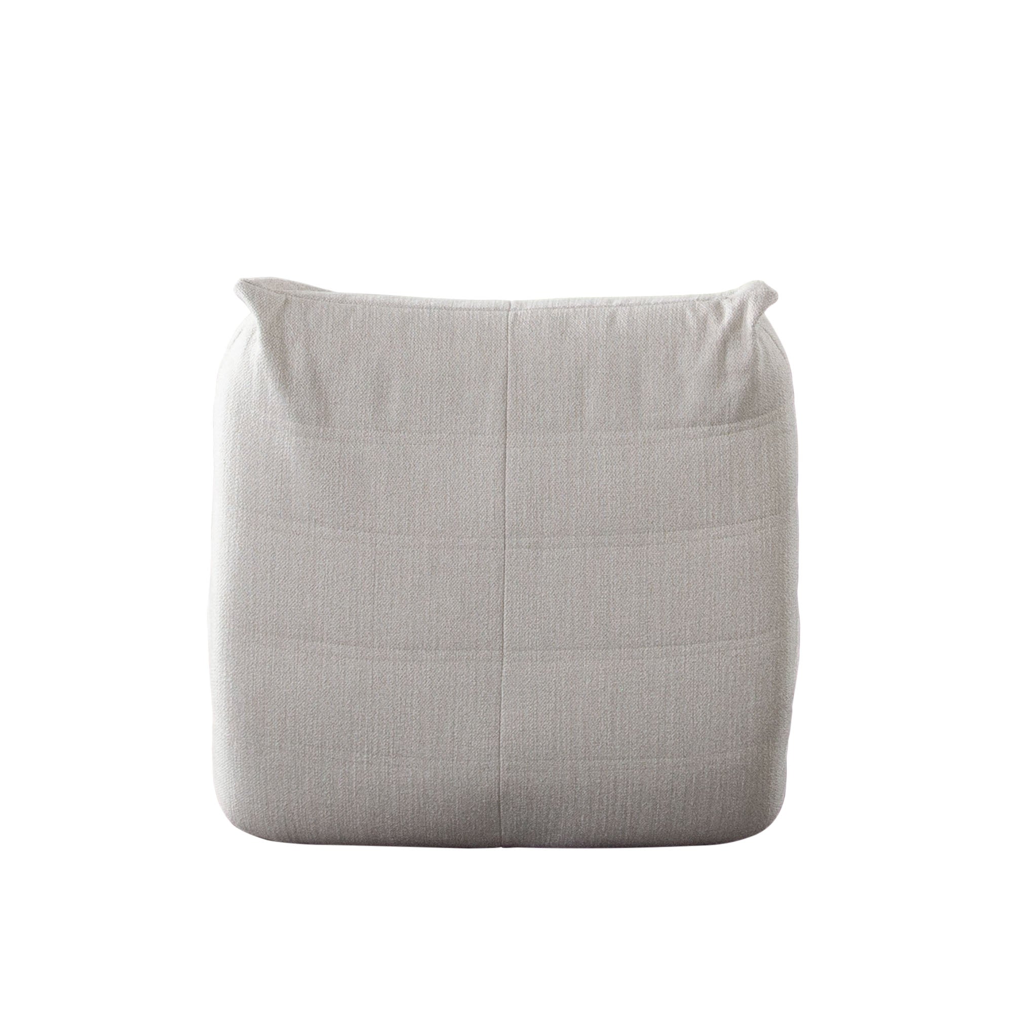 Ezra Armless Chair in Cream Fabric by Diamond Sofa