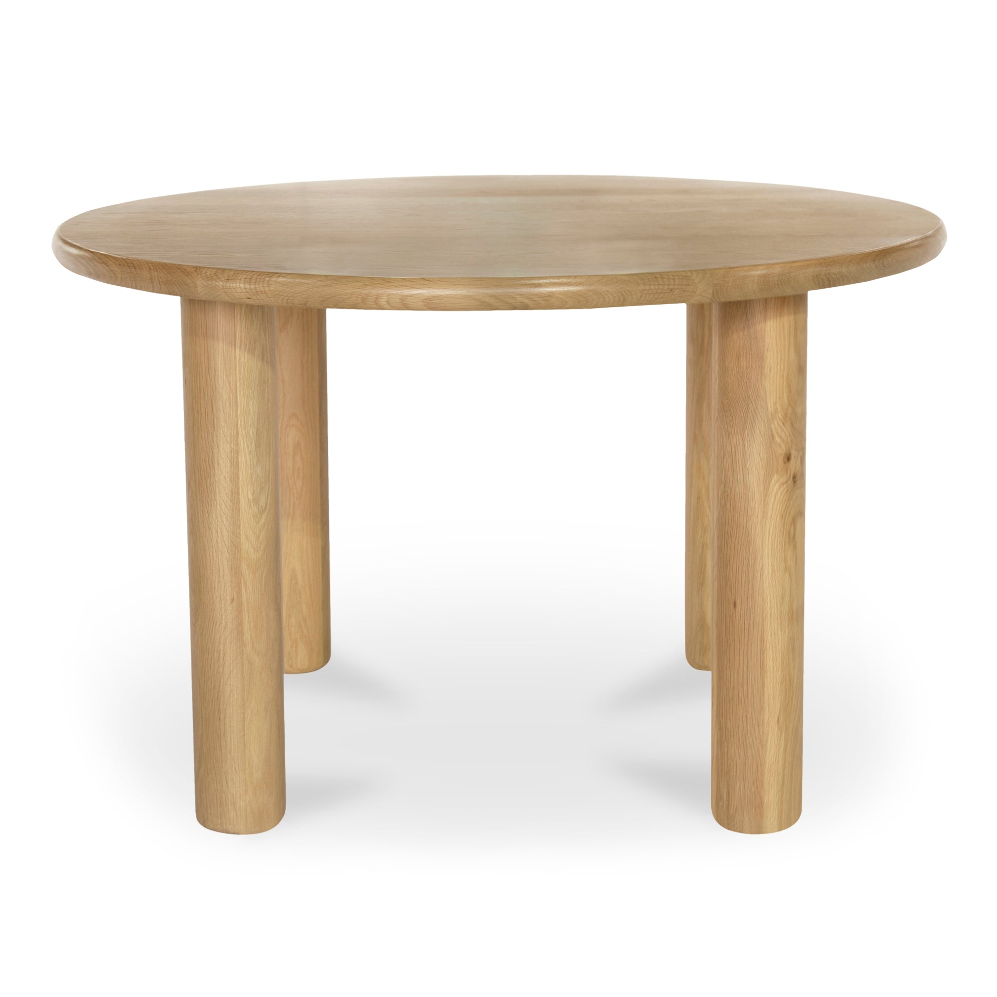 Milo Round Dining Table Oak - Moes Home