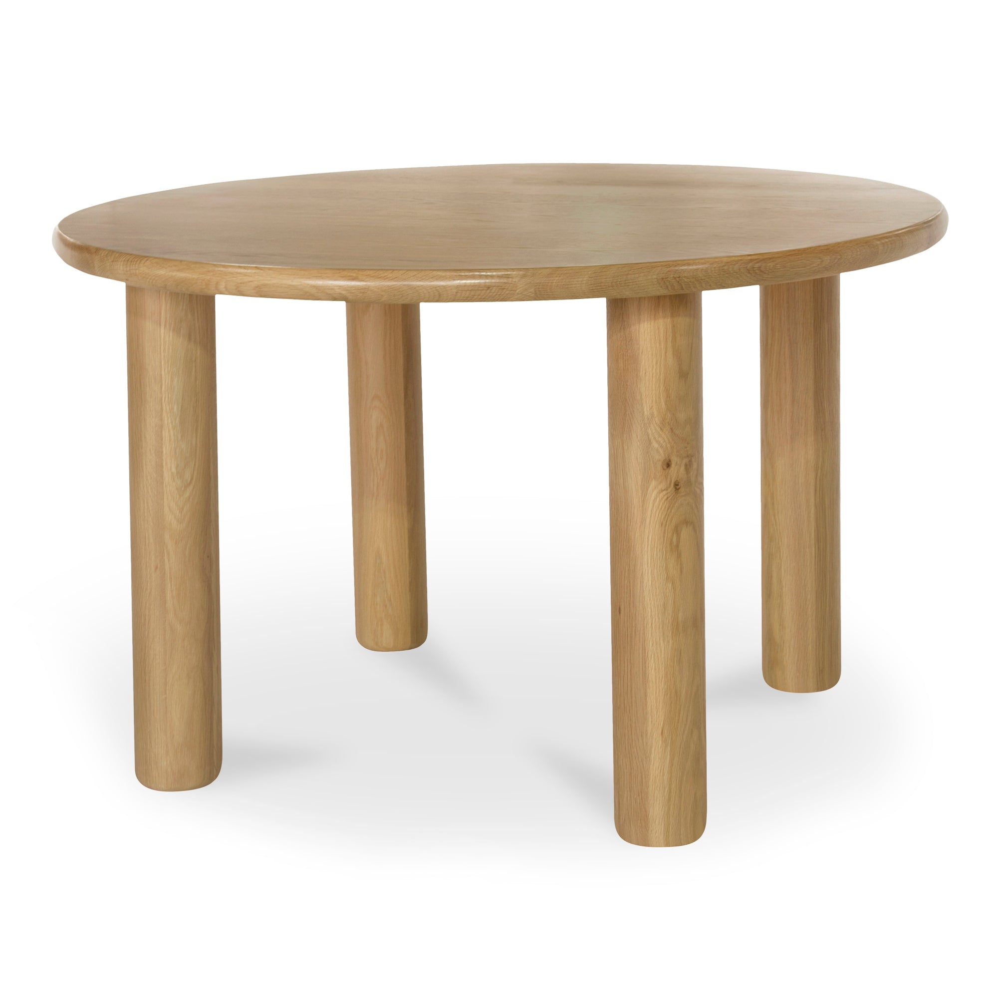 Milo Round Dining Table Oak - Moes Home