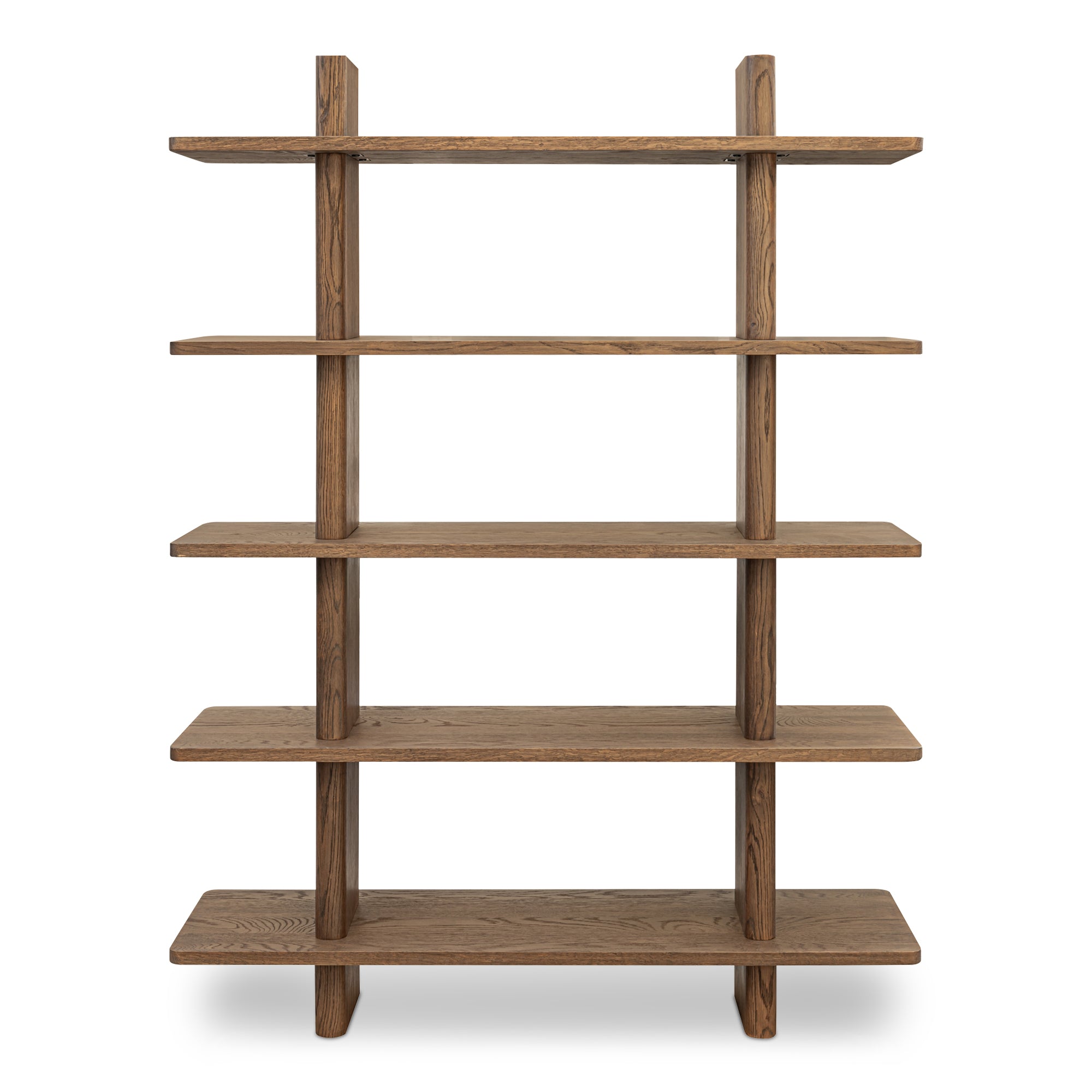 Casey Large Bookcase Dark Brown