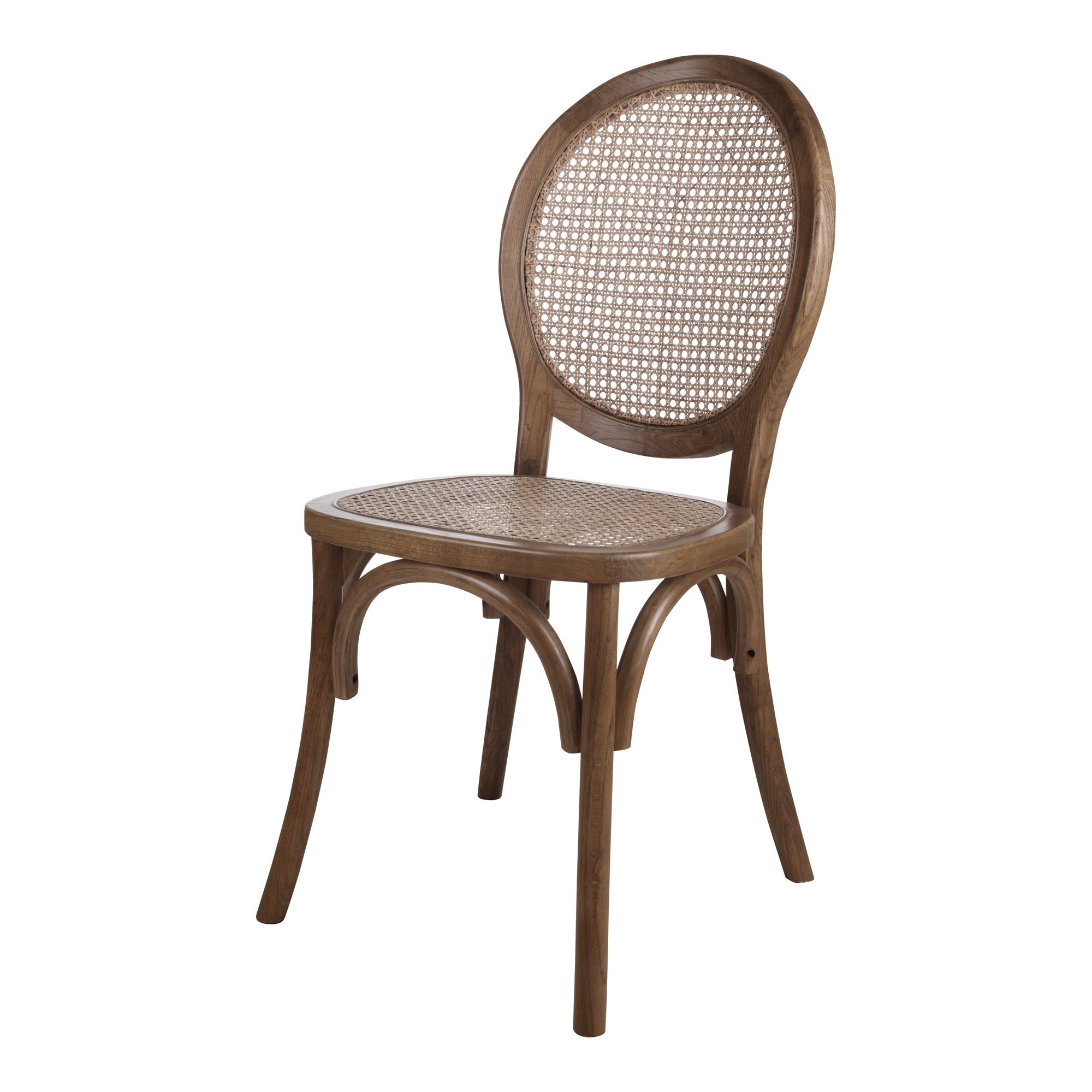 Rivalto Dining Chair Brown - Set Of Two - Moes Home