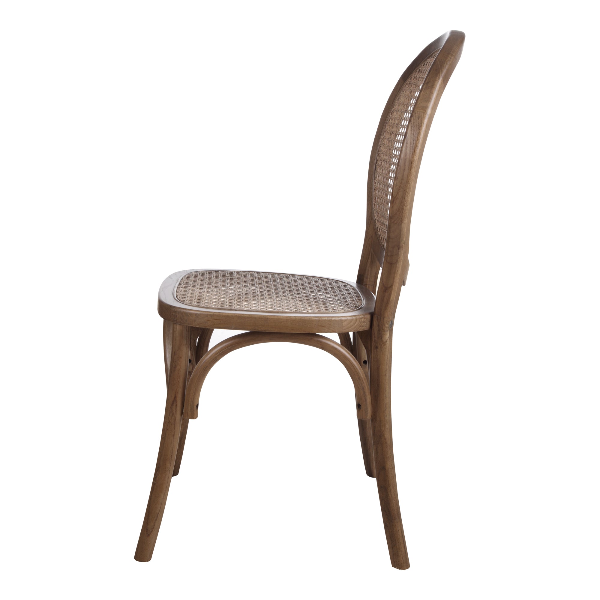 Rivalto Dining Chair Brown - Set Of Two - Moes Home