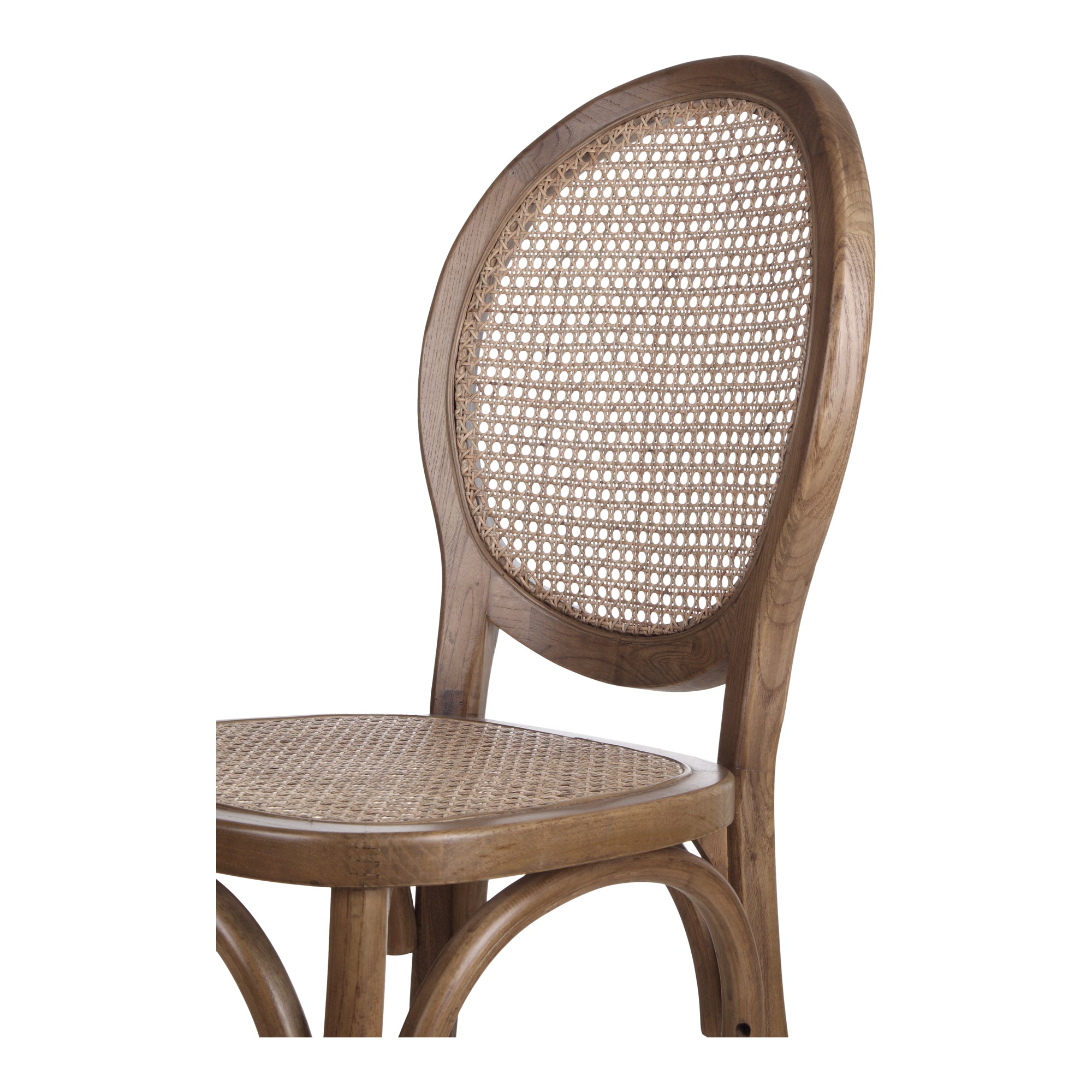 Rivalto Dining Chair Brown - Set Of Two - Moes Home