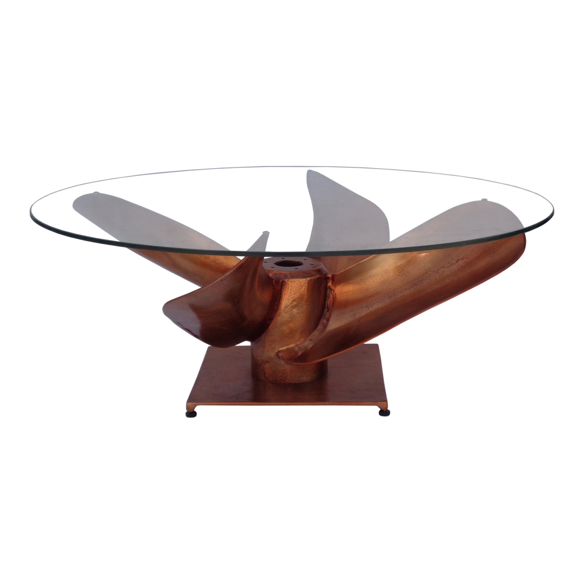 Archimedes Coffee Table Copper - Moes Home