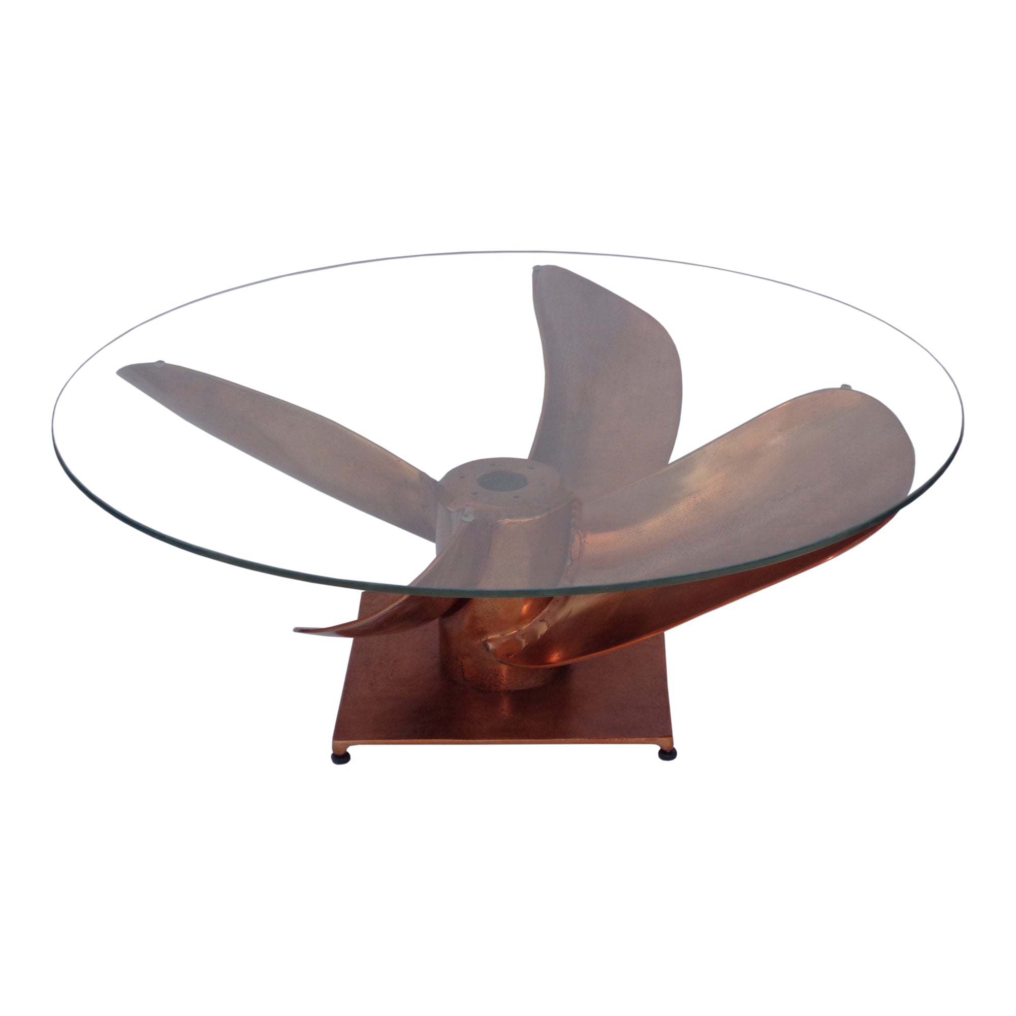 Archimedes Coffee Table Copper - Moes Home