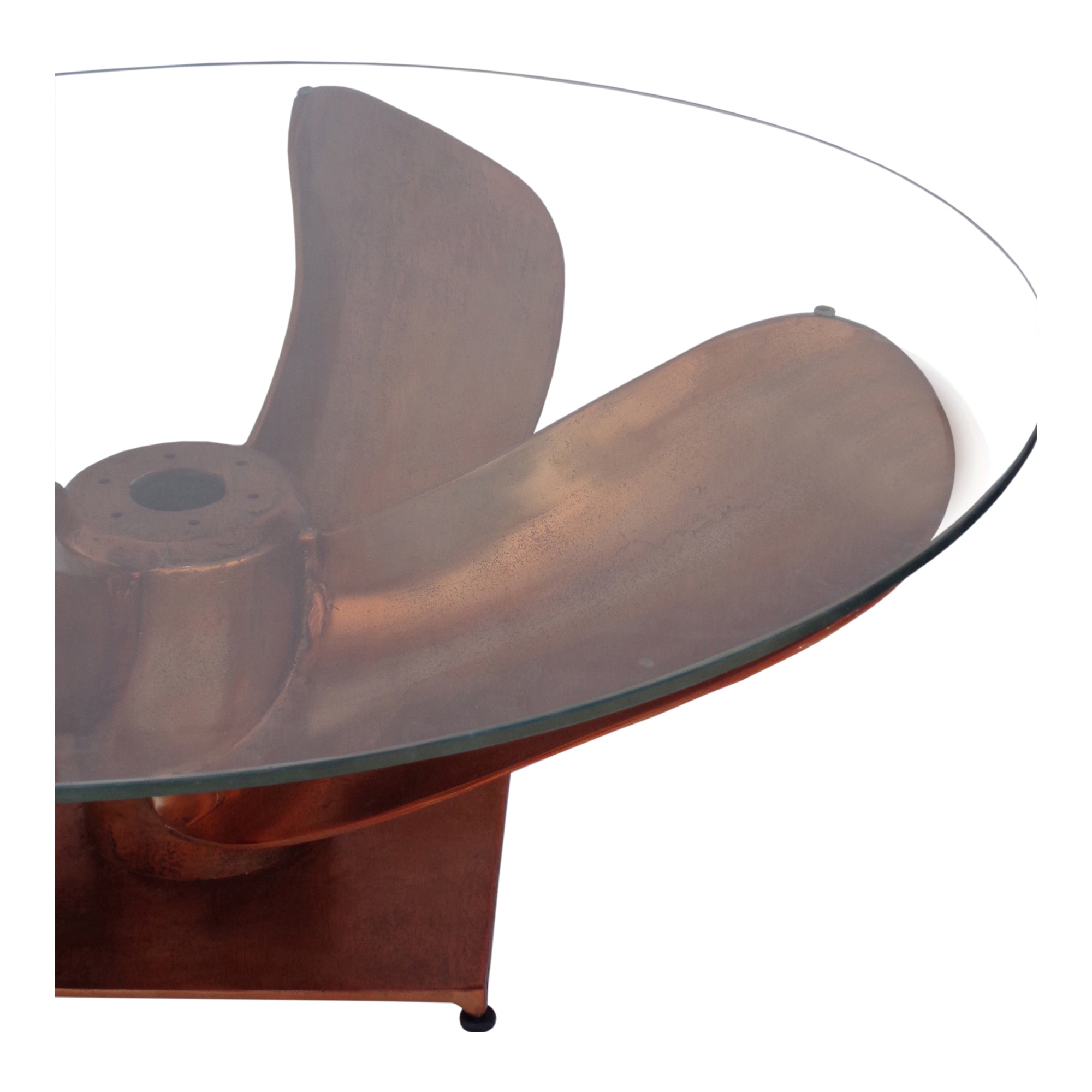 Archimedes Coffee Table Copper - Moes Home