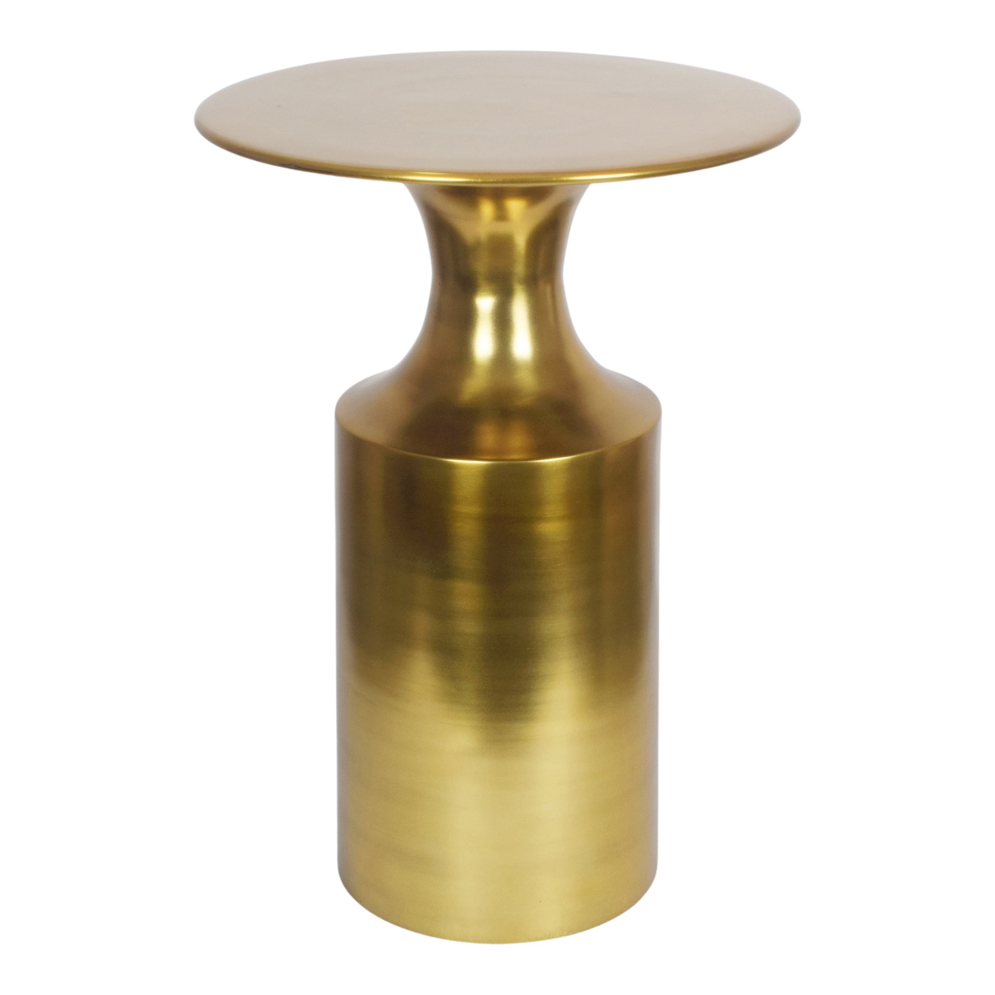 Rassa Accent Table Polished Zinc