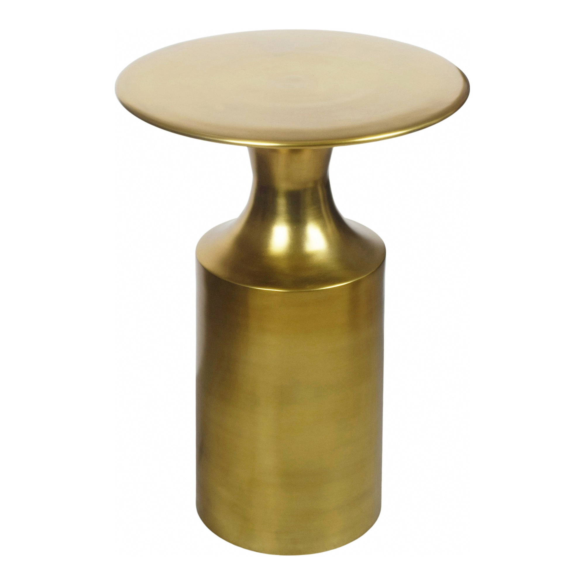 Rassa Accent Table Polished Zinc