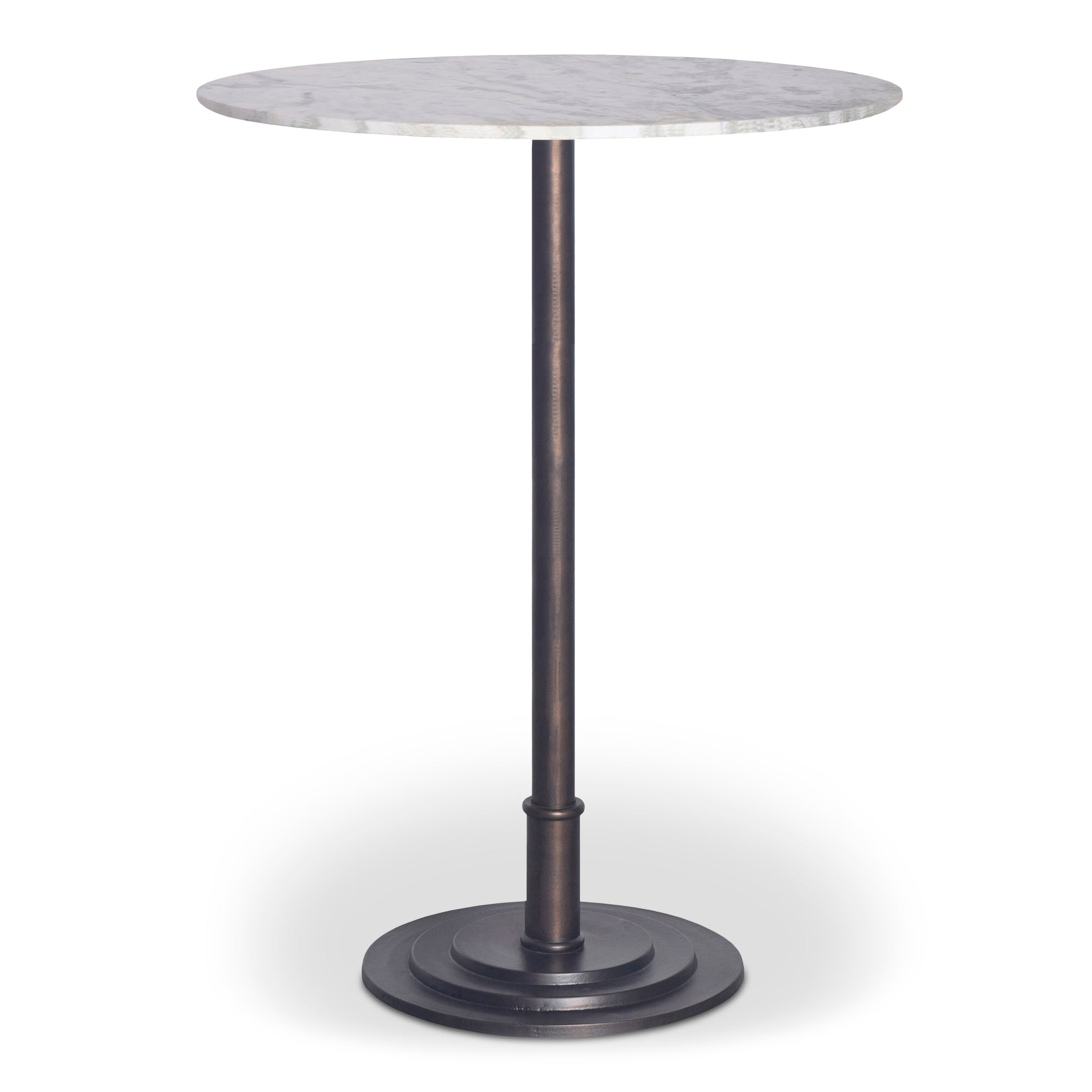 Tori Outdoor Bar Table White Marble - Moes Home