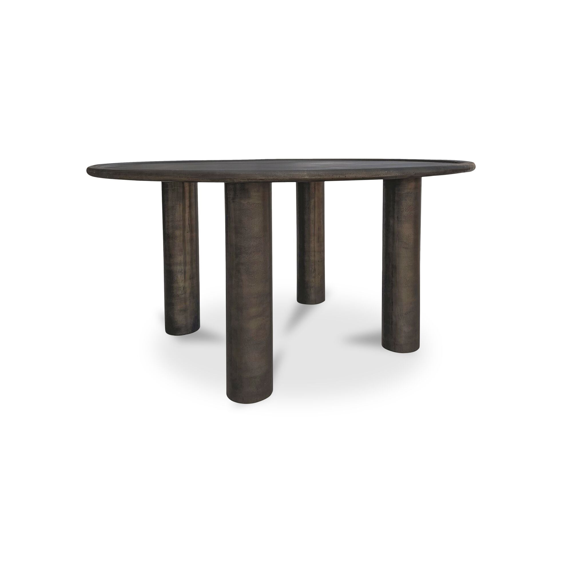 Deacon Outdoor Dining Table Deep Bronze - Moes Home