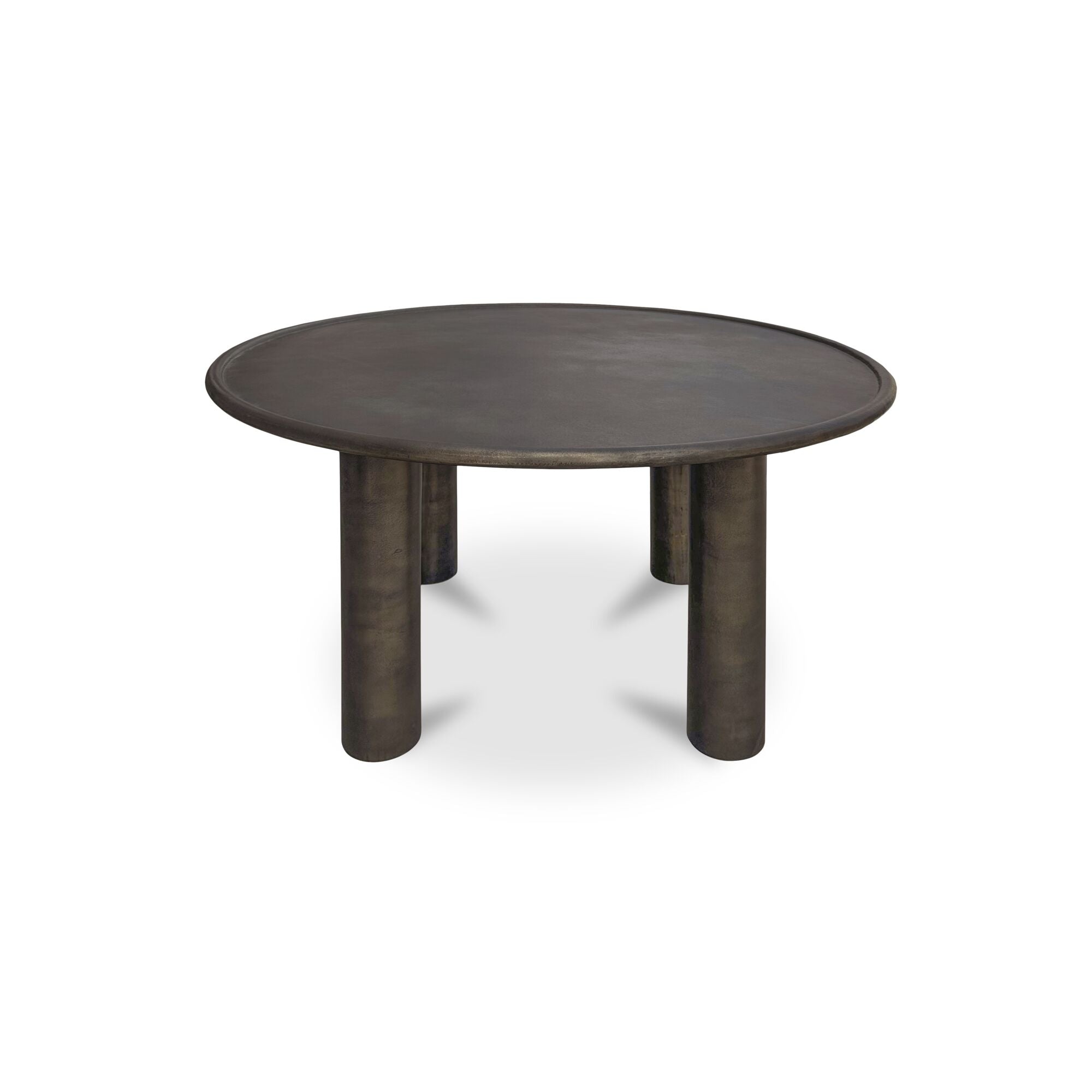 Deacon Outdoor Dining Table Deep Bronze - Moes Home