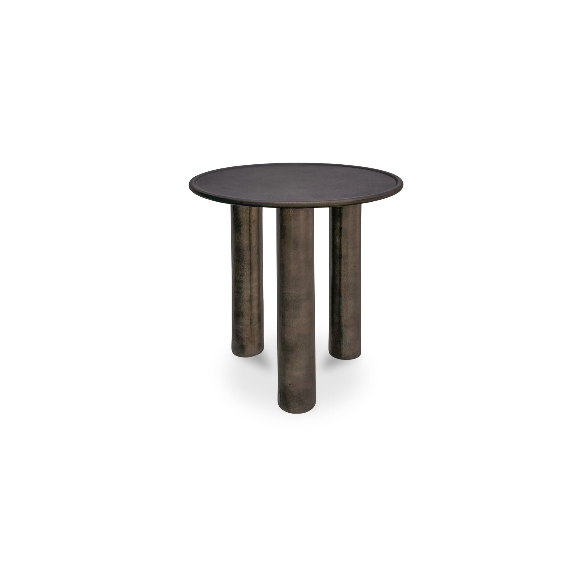 Deacon Outdoor Side Table Deep Bronze - Moes Home