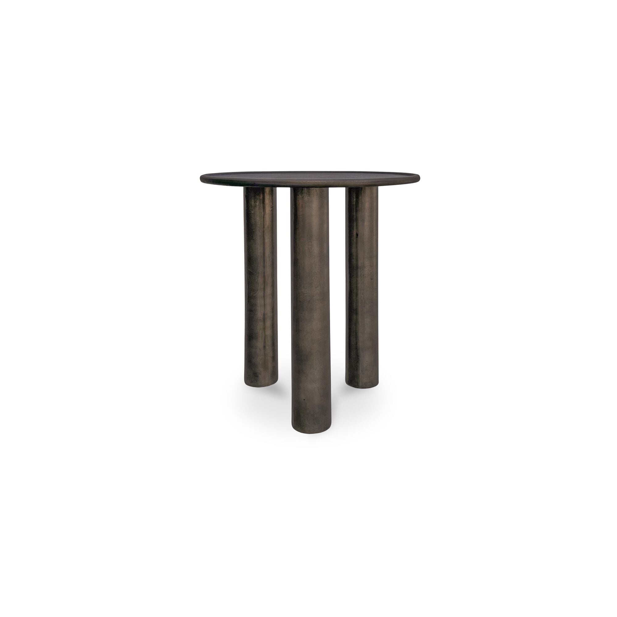 Deacon Outdoor Side Table Deep Bronze - Moes Home