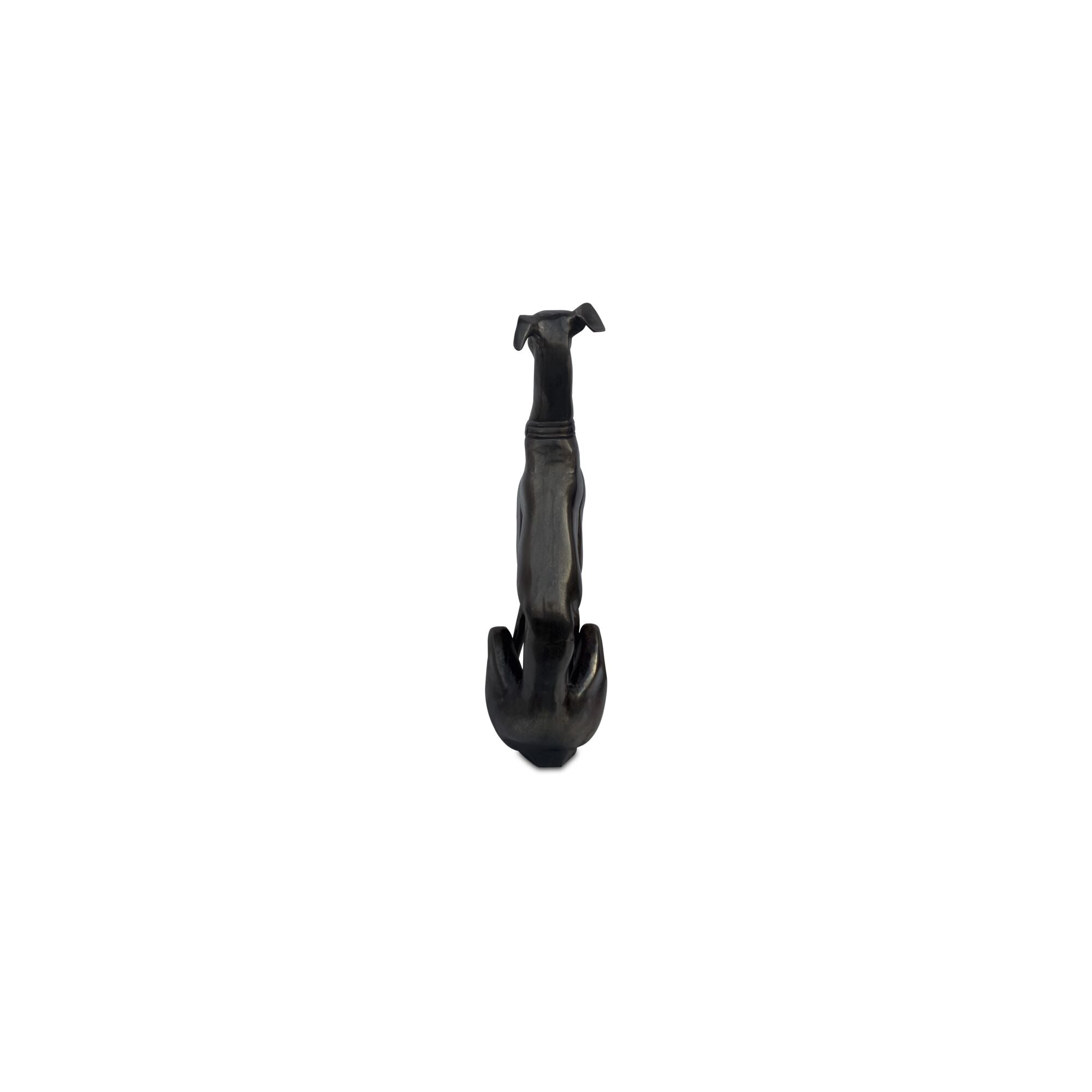 Duke Cast Aluminum Sculpture Black - Moes Home