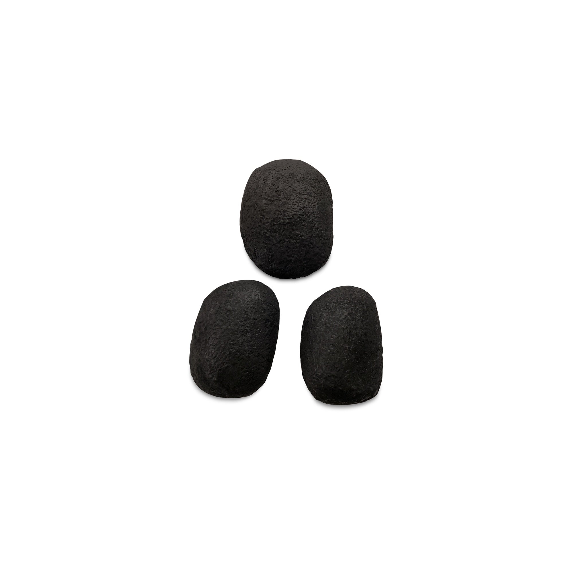 Breton Cast Aluminum Wall Sculpture Black-Set Of 3 - Moes Home