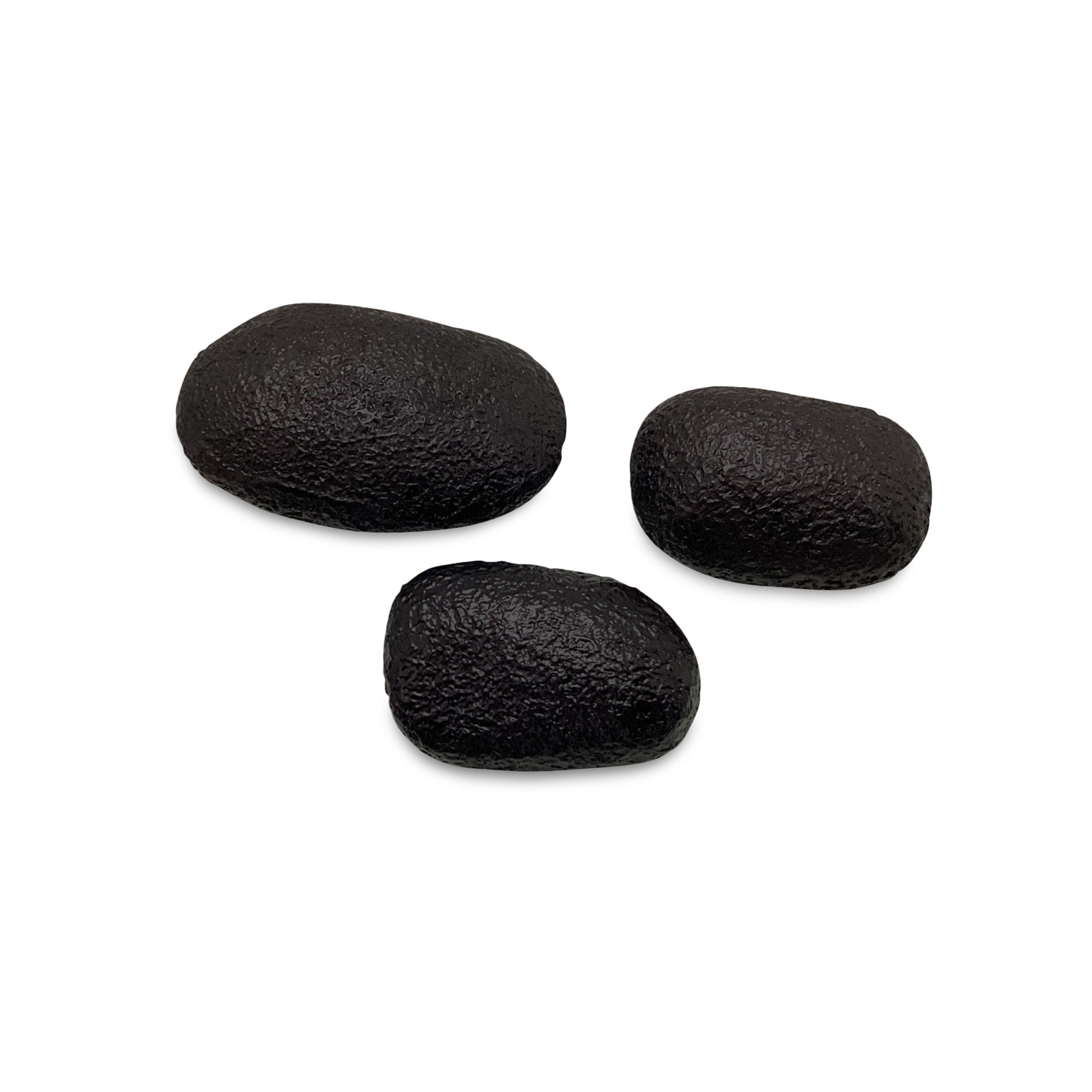 Breton Cast Aluminum Wall Sculpture Black-Set Of 3 - Moes Home