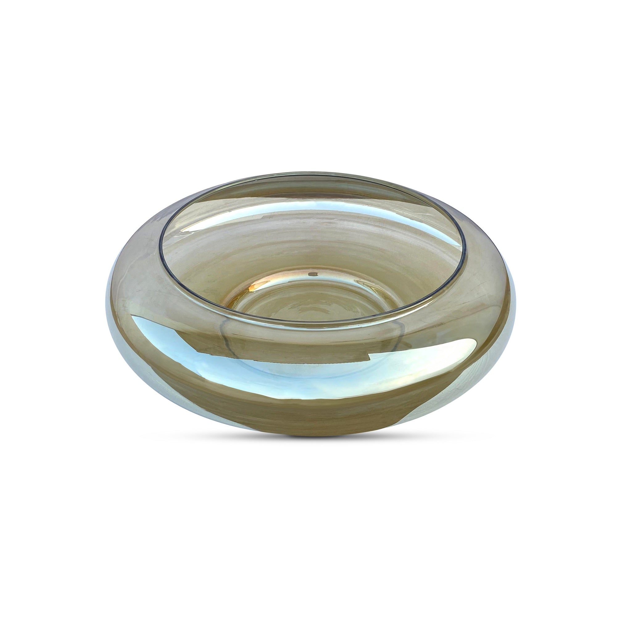 Polene Glass Bowl Large Smoky Brown - Moes Home