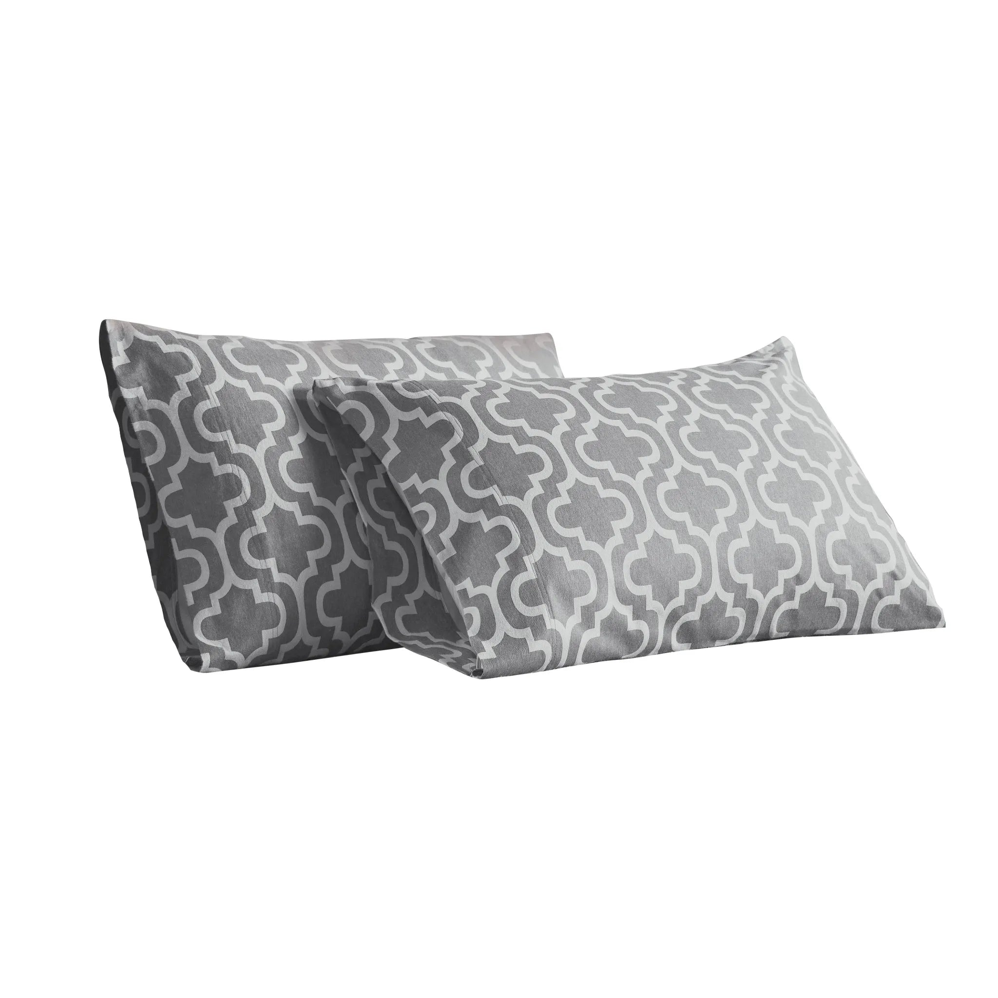 Moroccan Trellis Cotton Flannel 2 Piece Pillowcase Set - Pillowcases by Superior Brand
