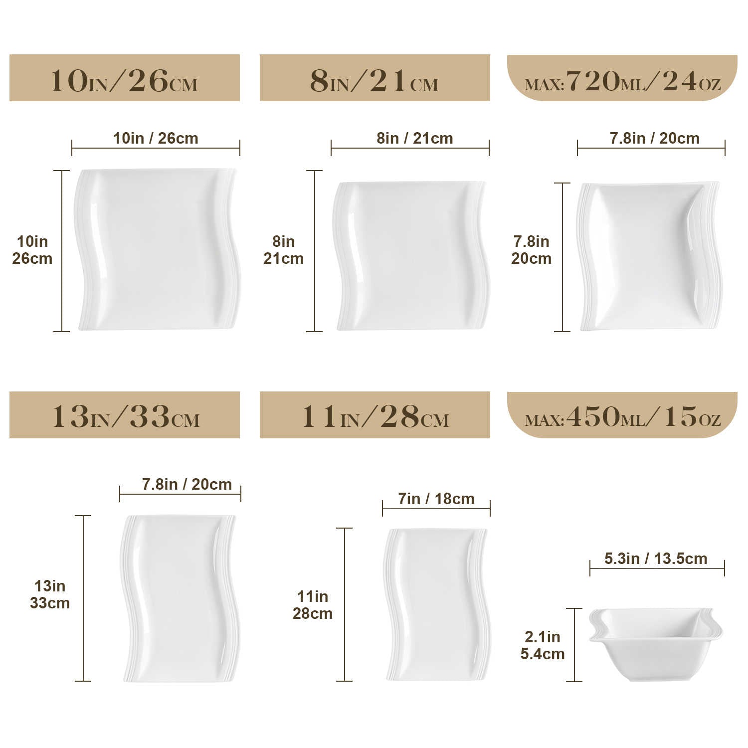 Flora 26 Piece Dinnerware Set