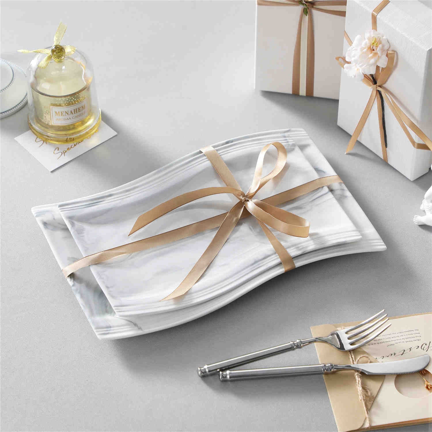 Flora Platters Set of 2 - Thumbnail 2