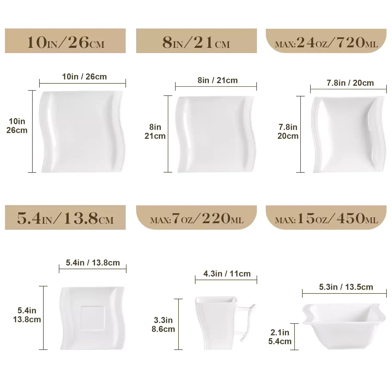 Flora Marble Grey 36 Piece Dinnerware Set