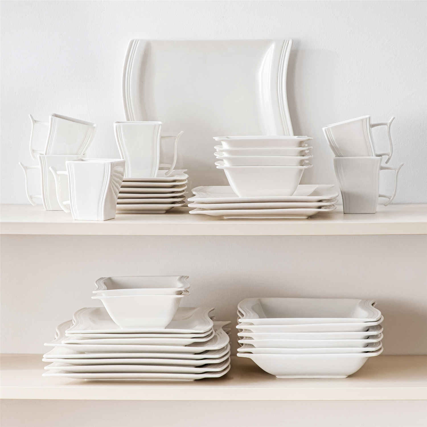 Flora 36 Piece Dinnerware Set