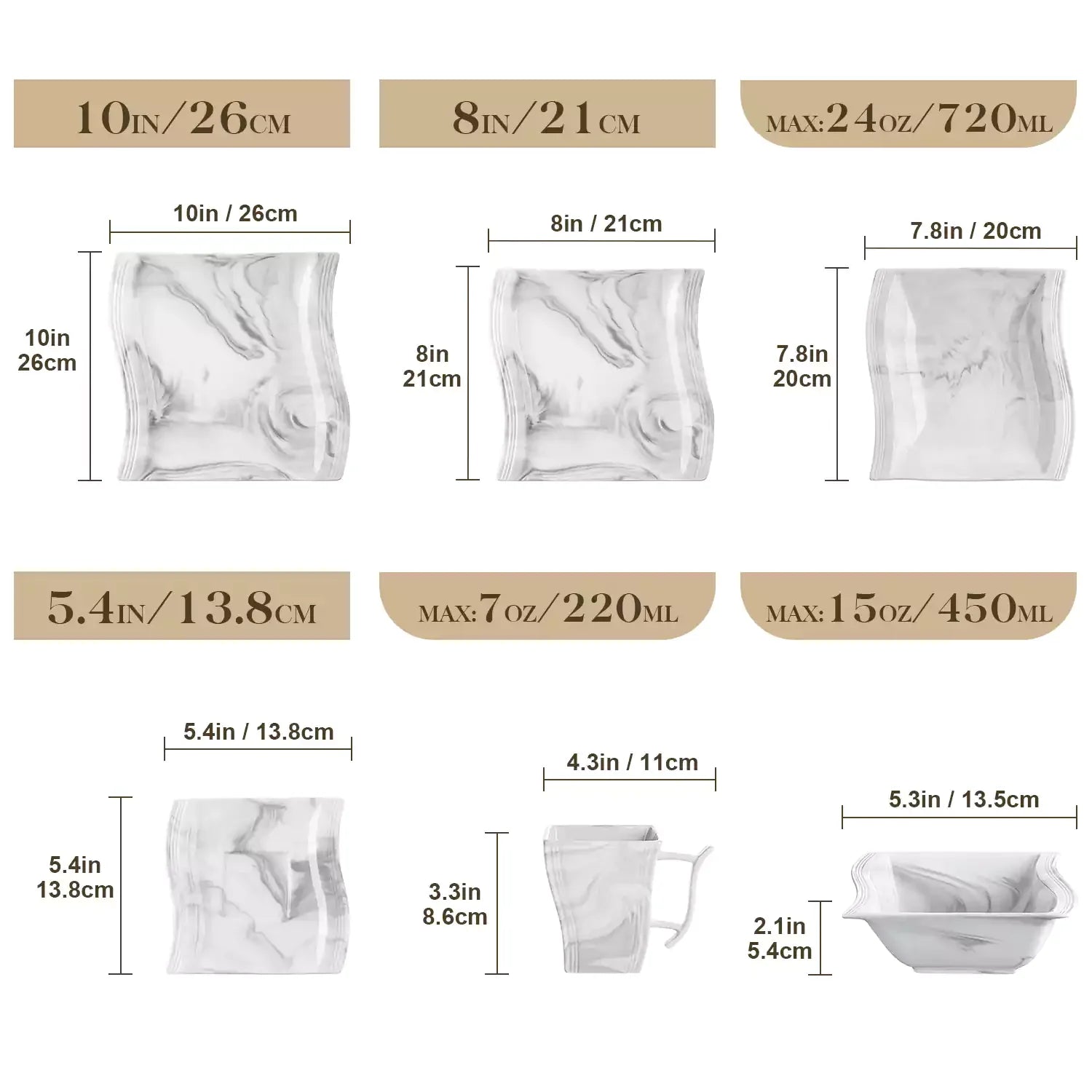 Flora 36 Piece Dinnerware Set