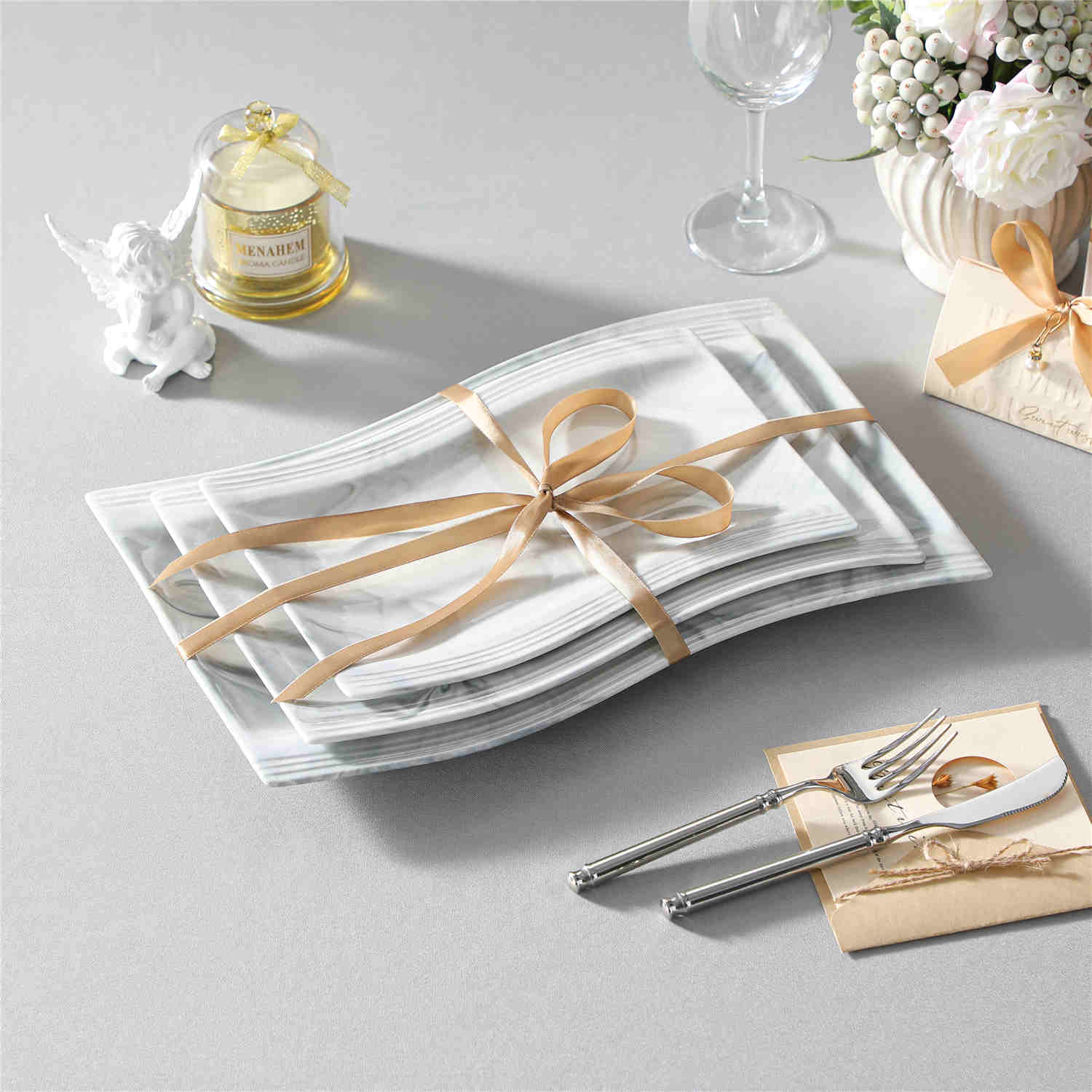 Flora Platters Set of 3