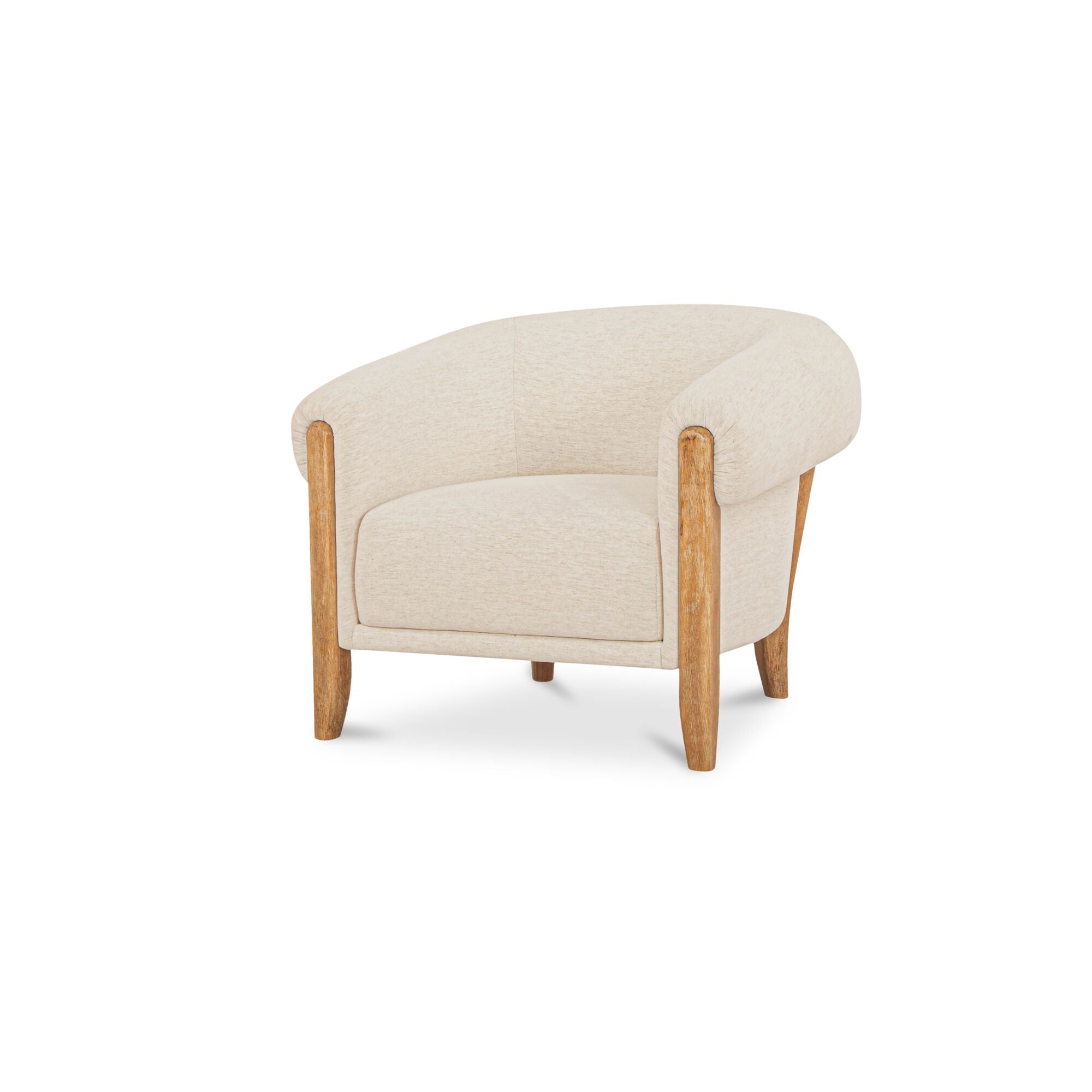 Jones Accent Chair Oat - Moes Home