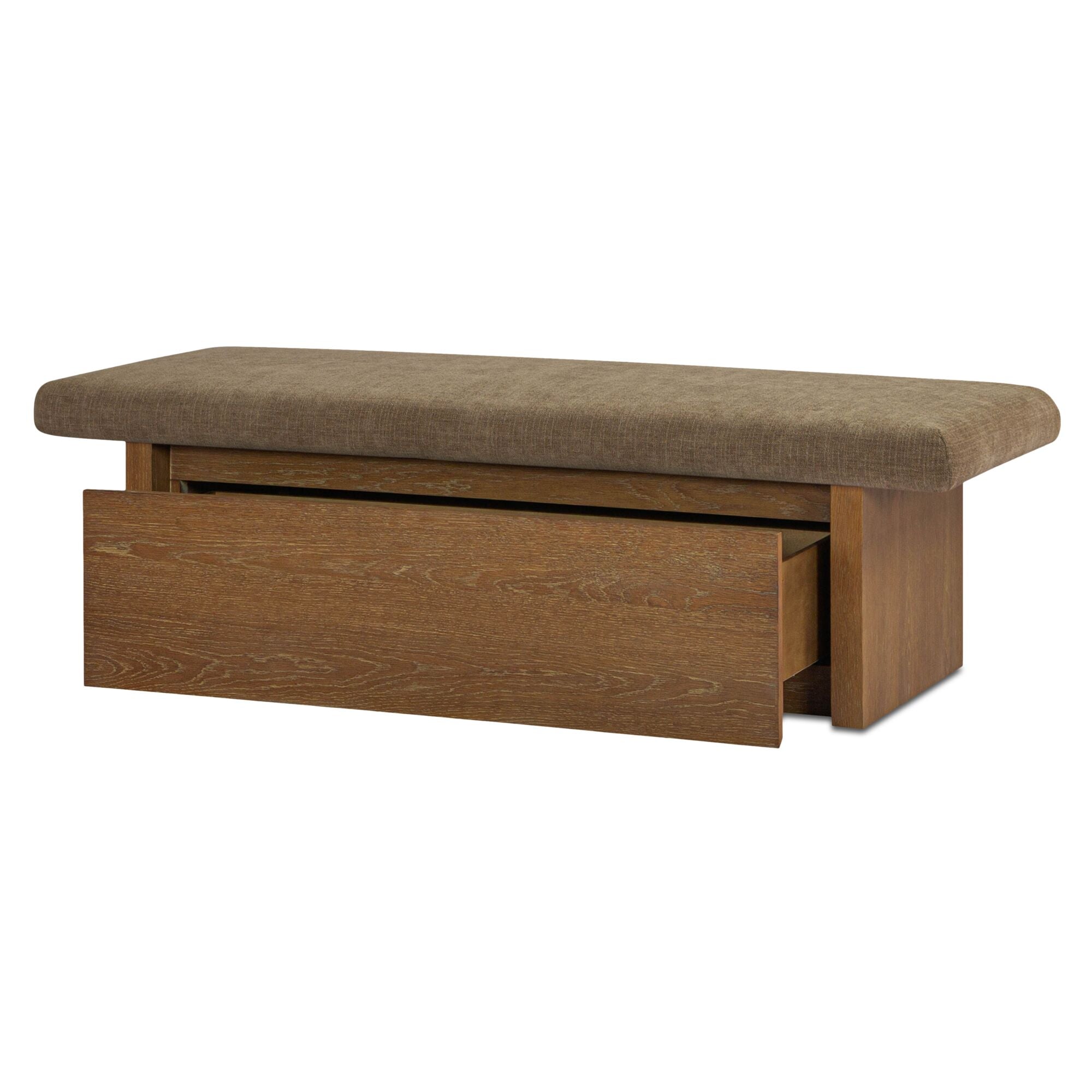 Gemma Storage Bench Taupe