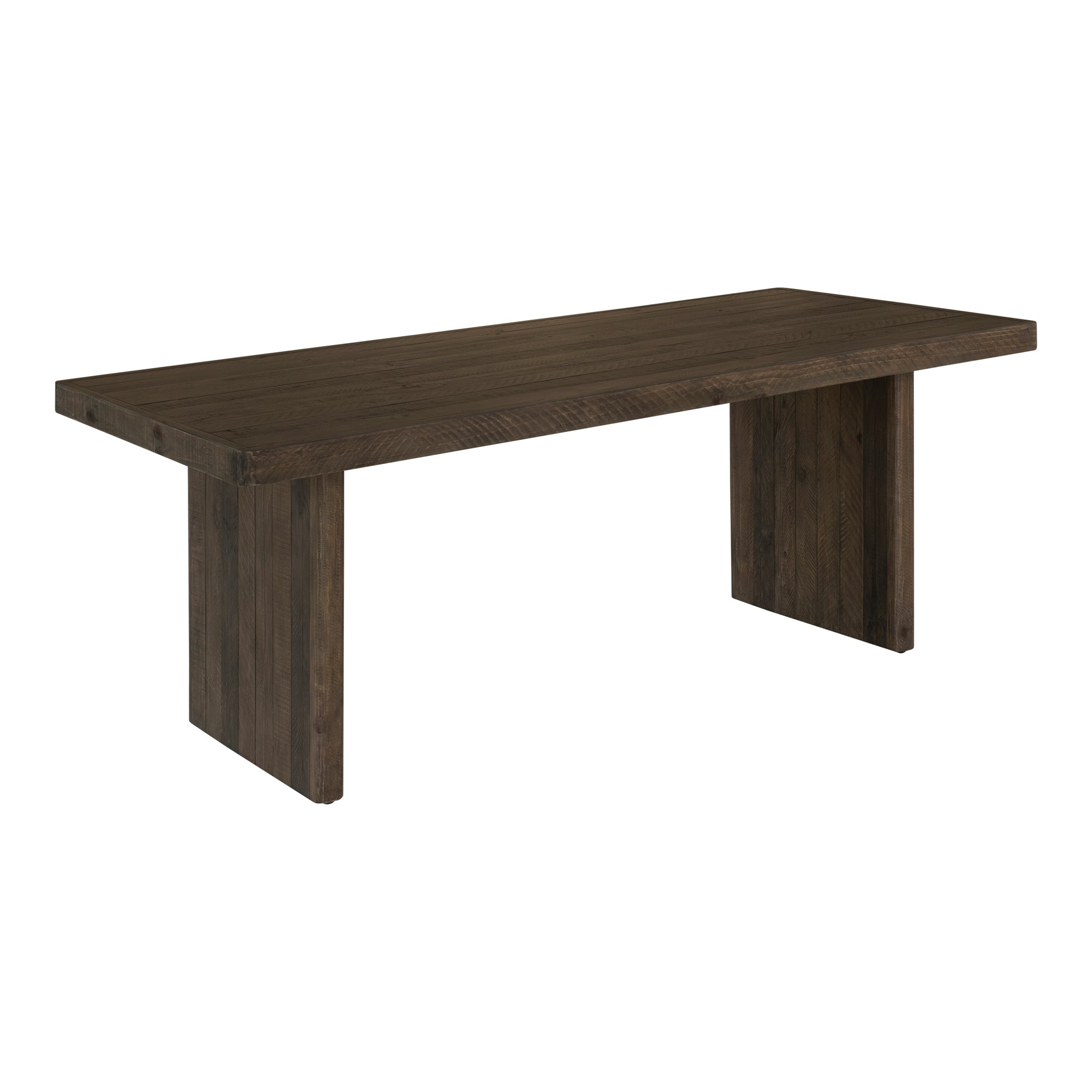 Monterey Dining Table Aged Brown - Moes Home
