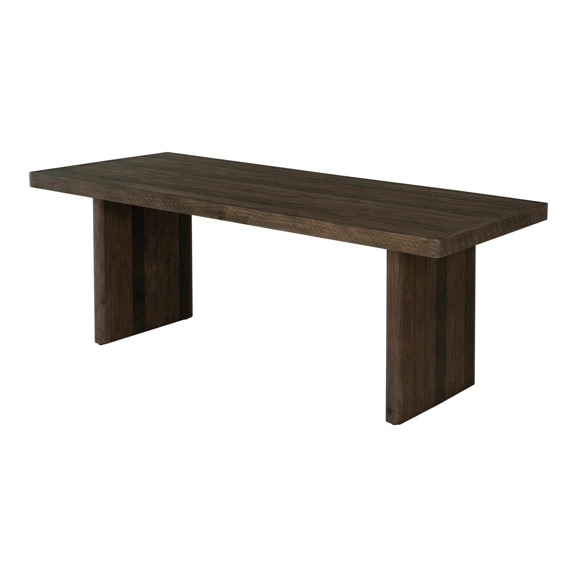 Monterey Dining Table Aged Brown - Moes Home