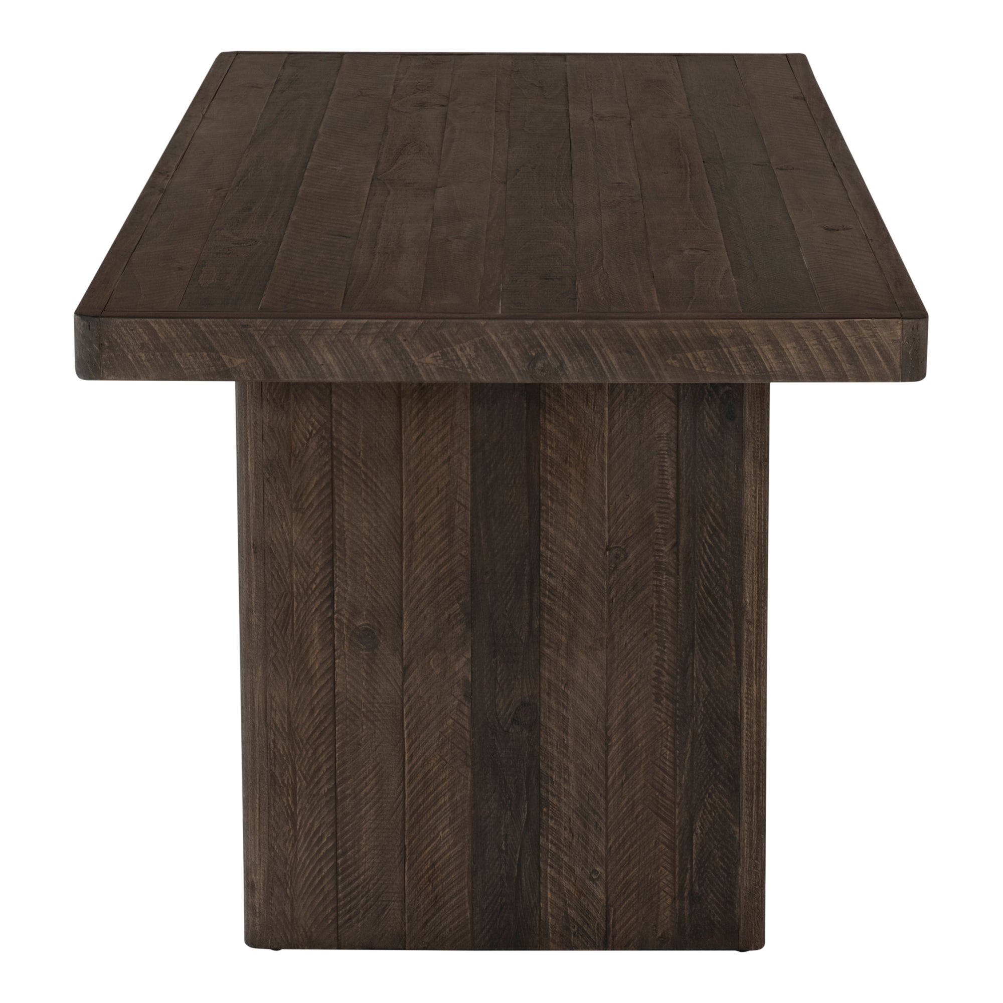 Monterey Dining Table Aged Brown - Moes Home
