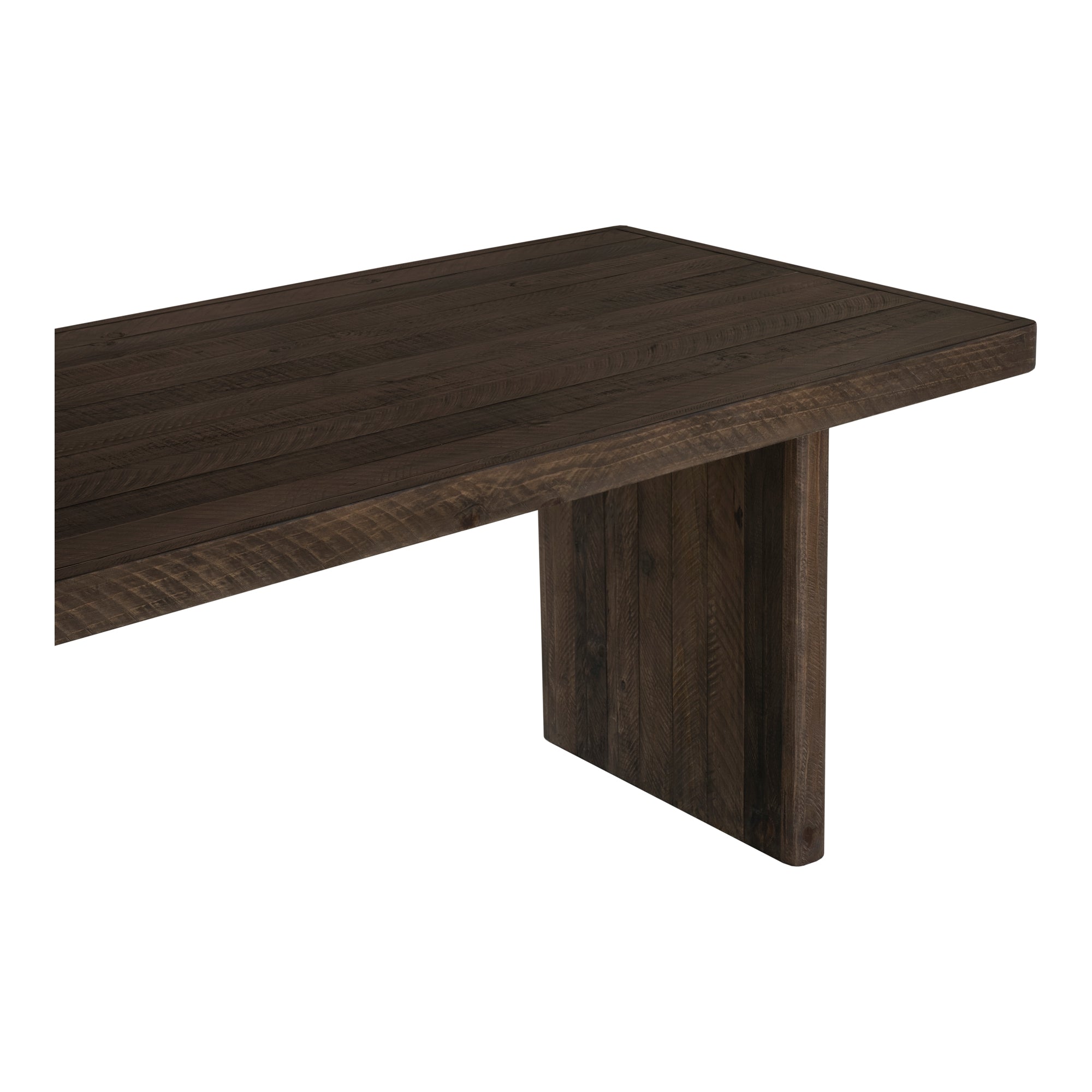 Monterey Dining Table Aged Brown - Moes Home