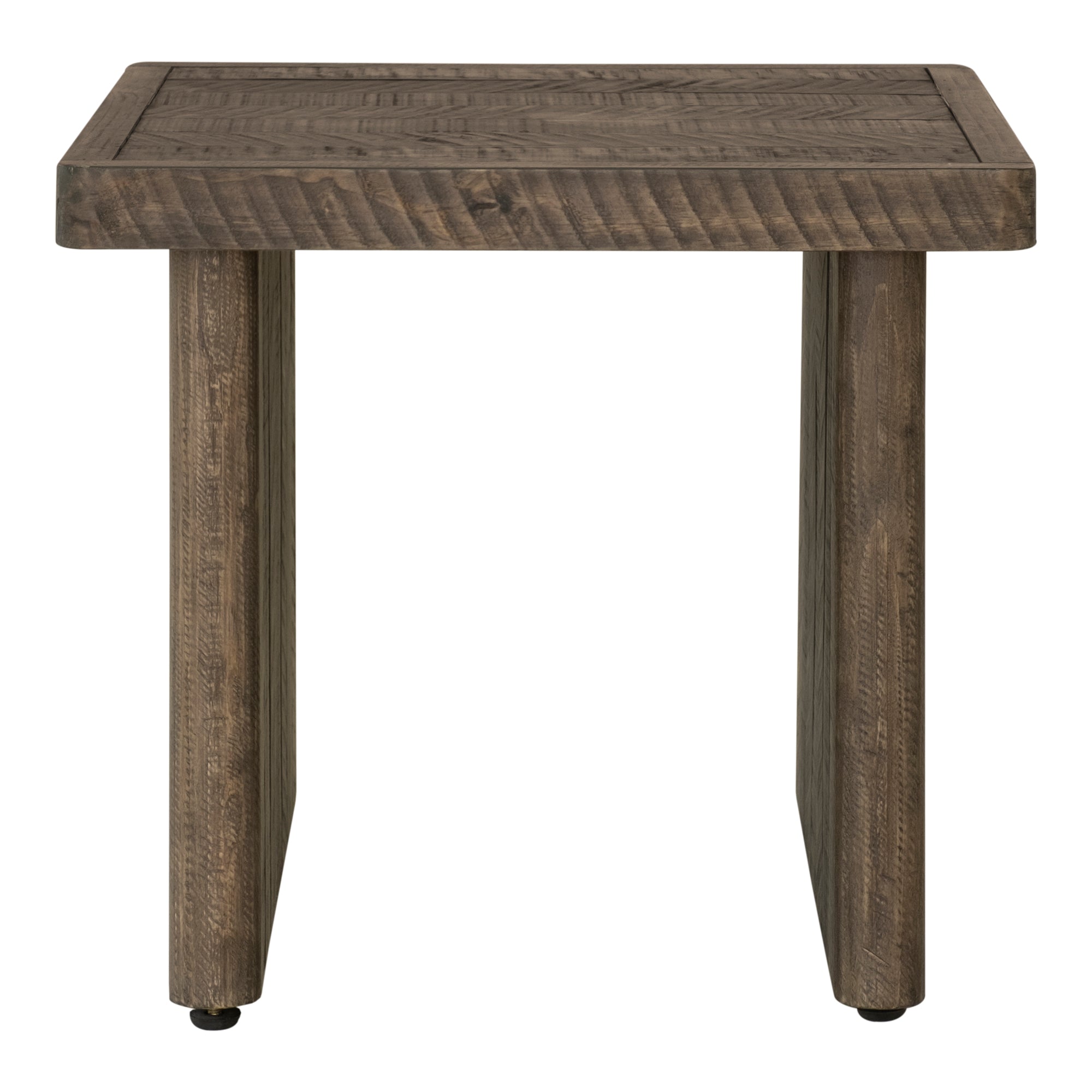 Monterey End Table Aged Brown - Moes Home
