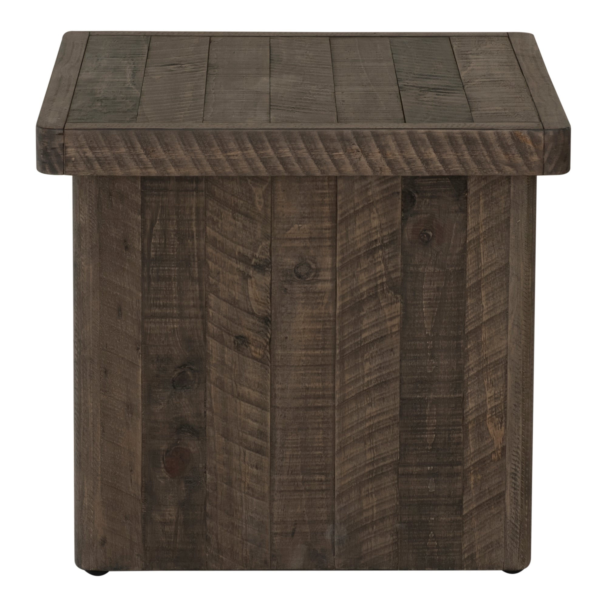 Monterey End Table Aged Brown - Moes Home