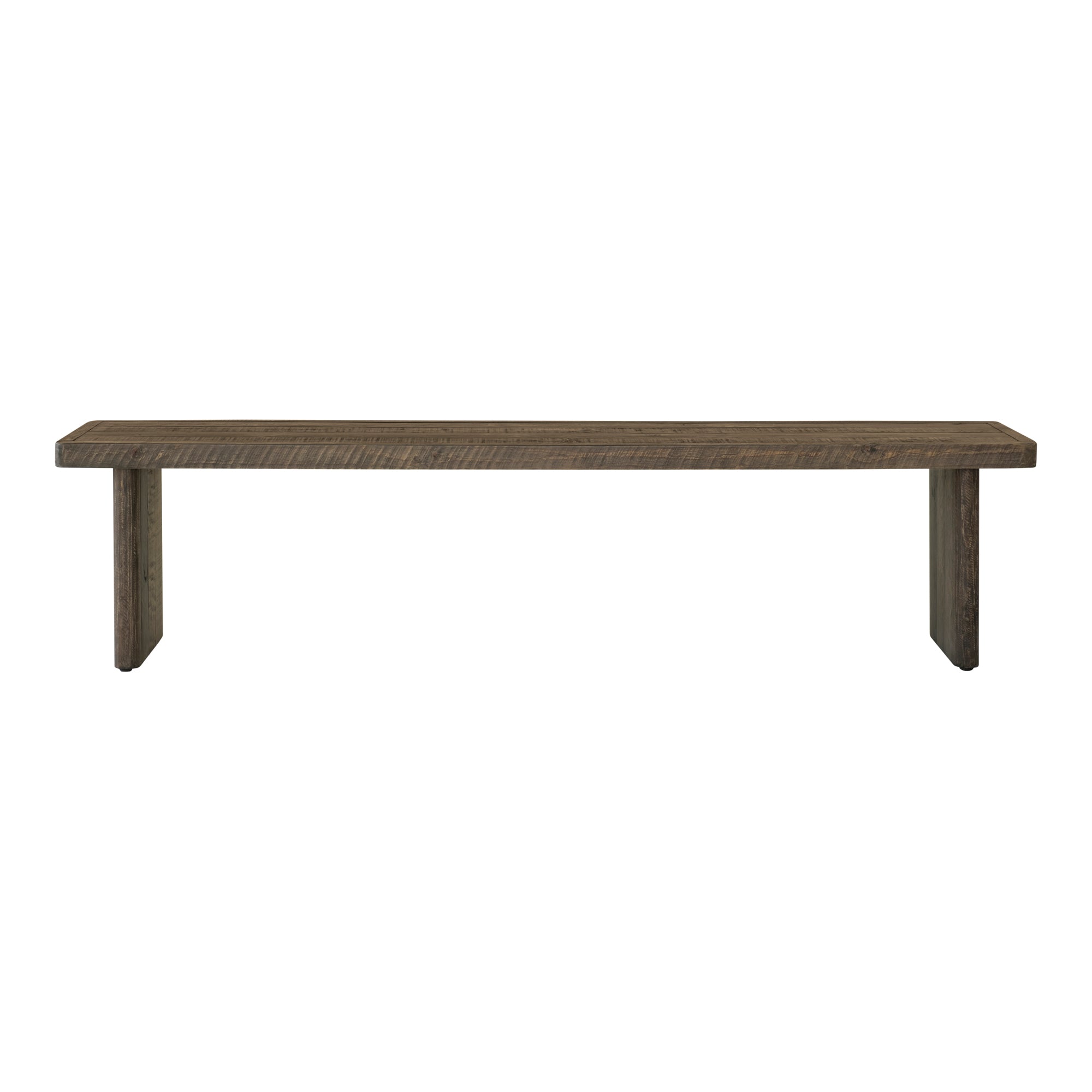Monterey Bench Aged Brown - Moes Home