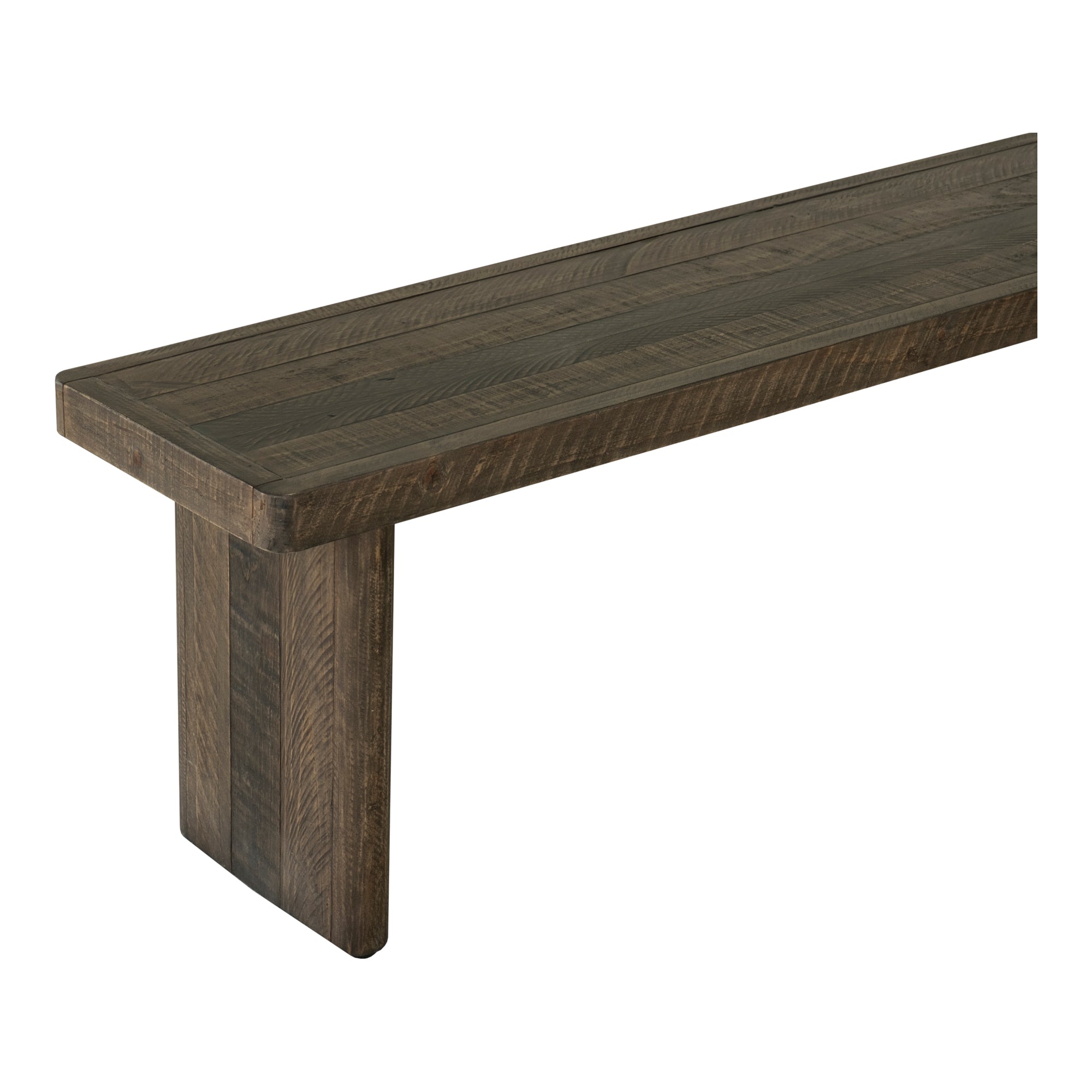 Monterey Bench Aged Brown - Moes Home