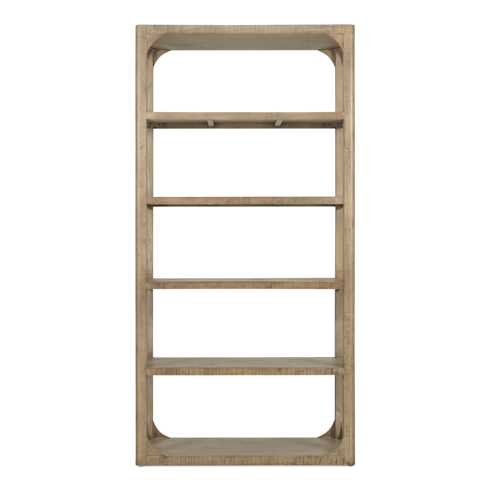 Abbott Bookshelf Brown - Moes Home