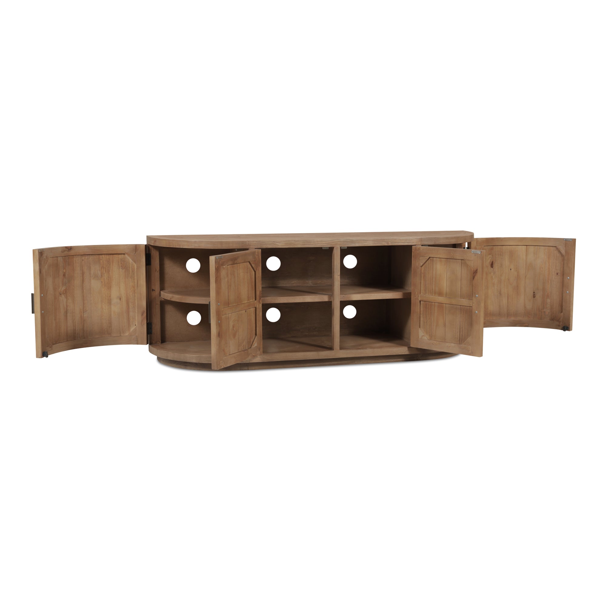 Nicola Media Cabinet Natural