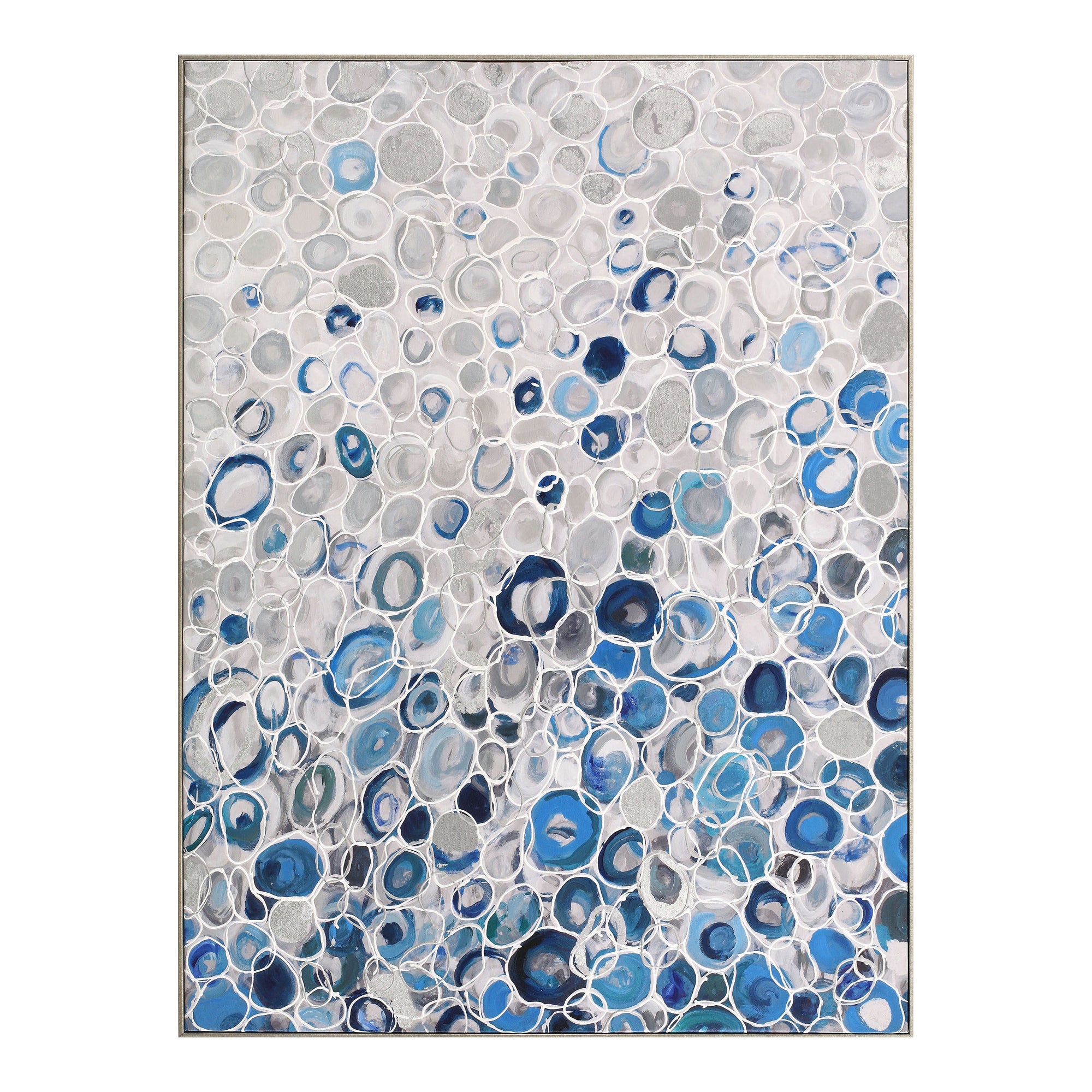 Blue Bubbles Wall Décor - Moes Home