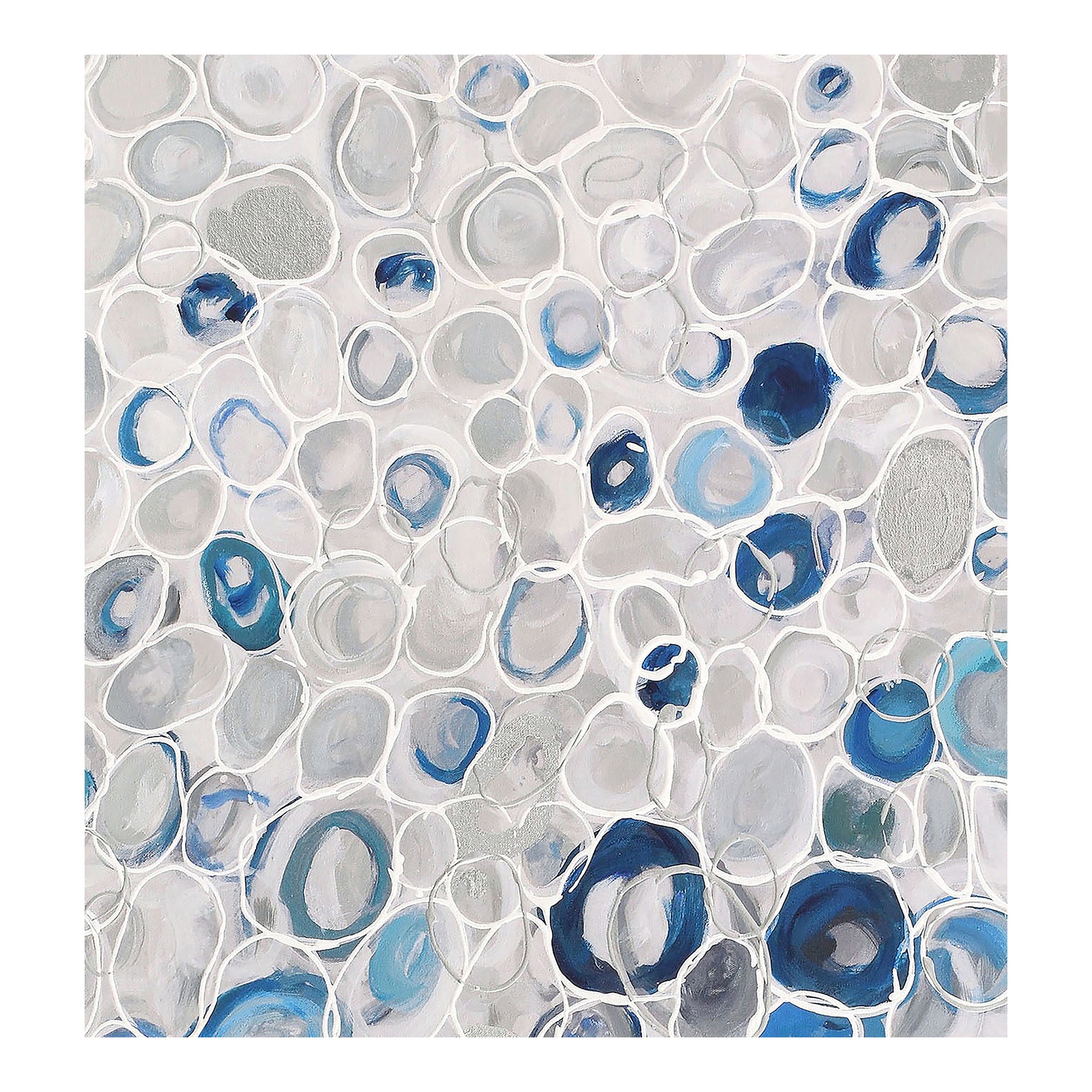 Blue Bubbles Wall Décor - Moes Home