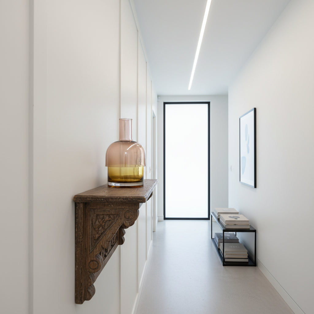 Flip Medium Pink & Yellow Vase