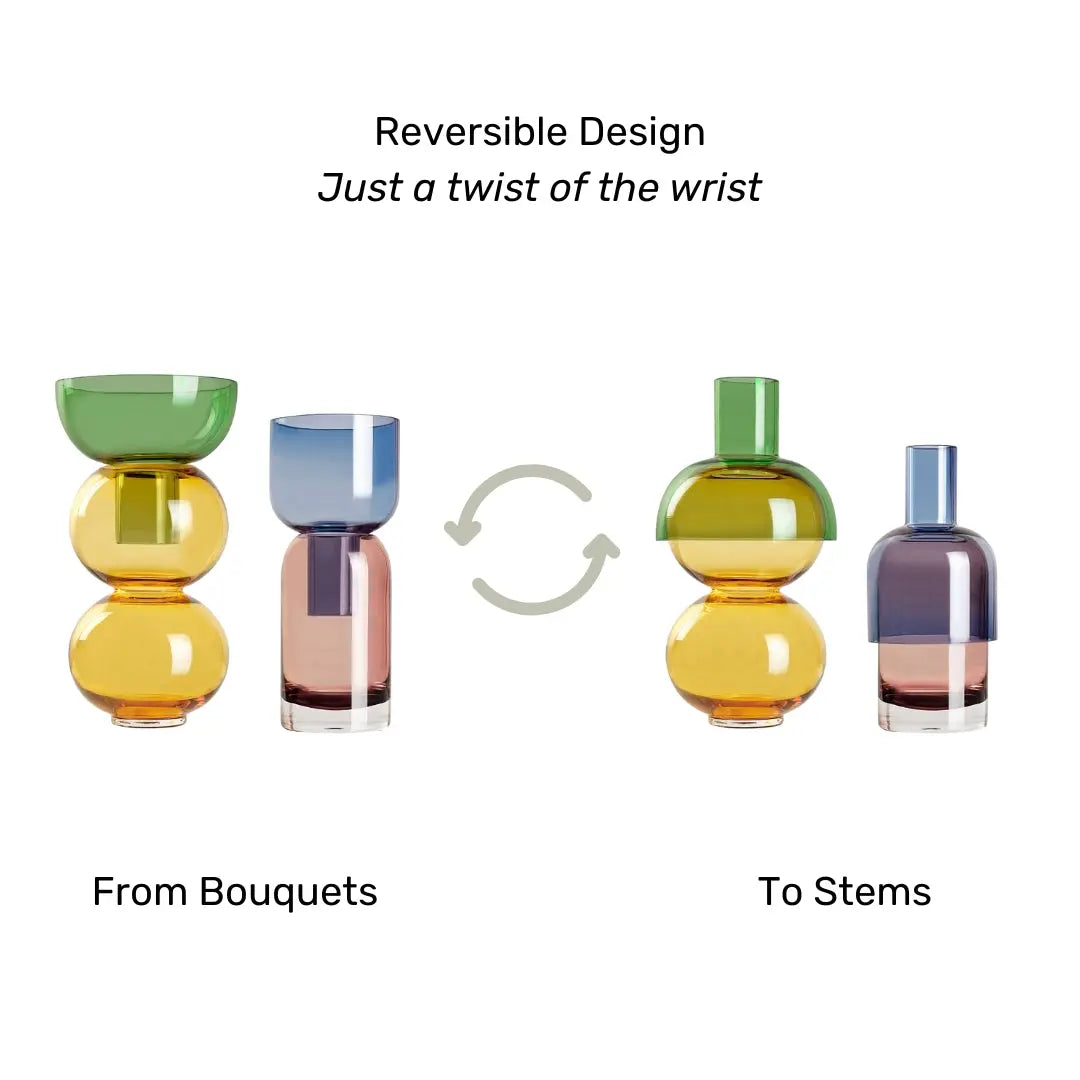 Fusion Lemon Vase Set