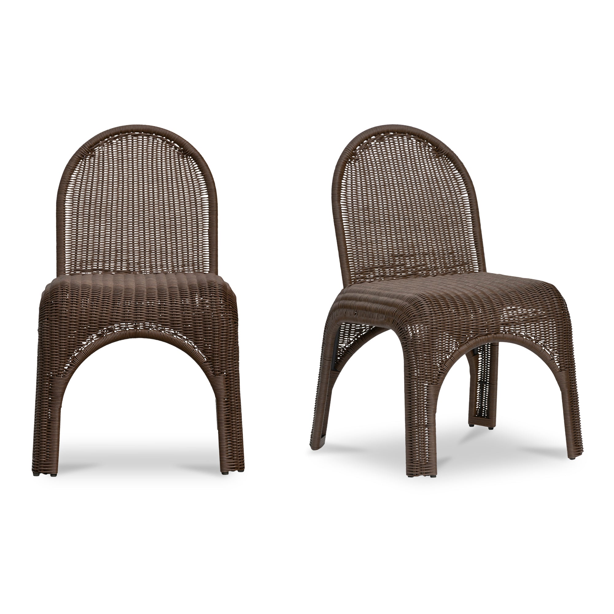 Kendall Outdoor Dining Chair Natural-Set of Two