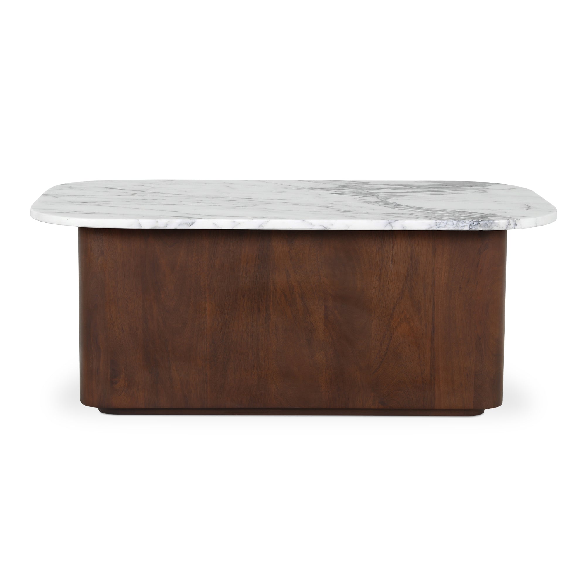 Dash Coffee Table White Calcatta Marble - Moes Home