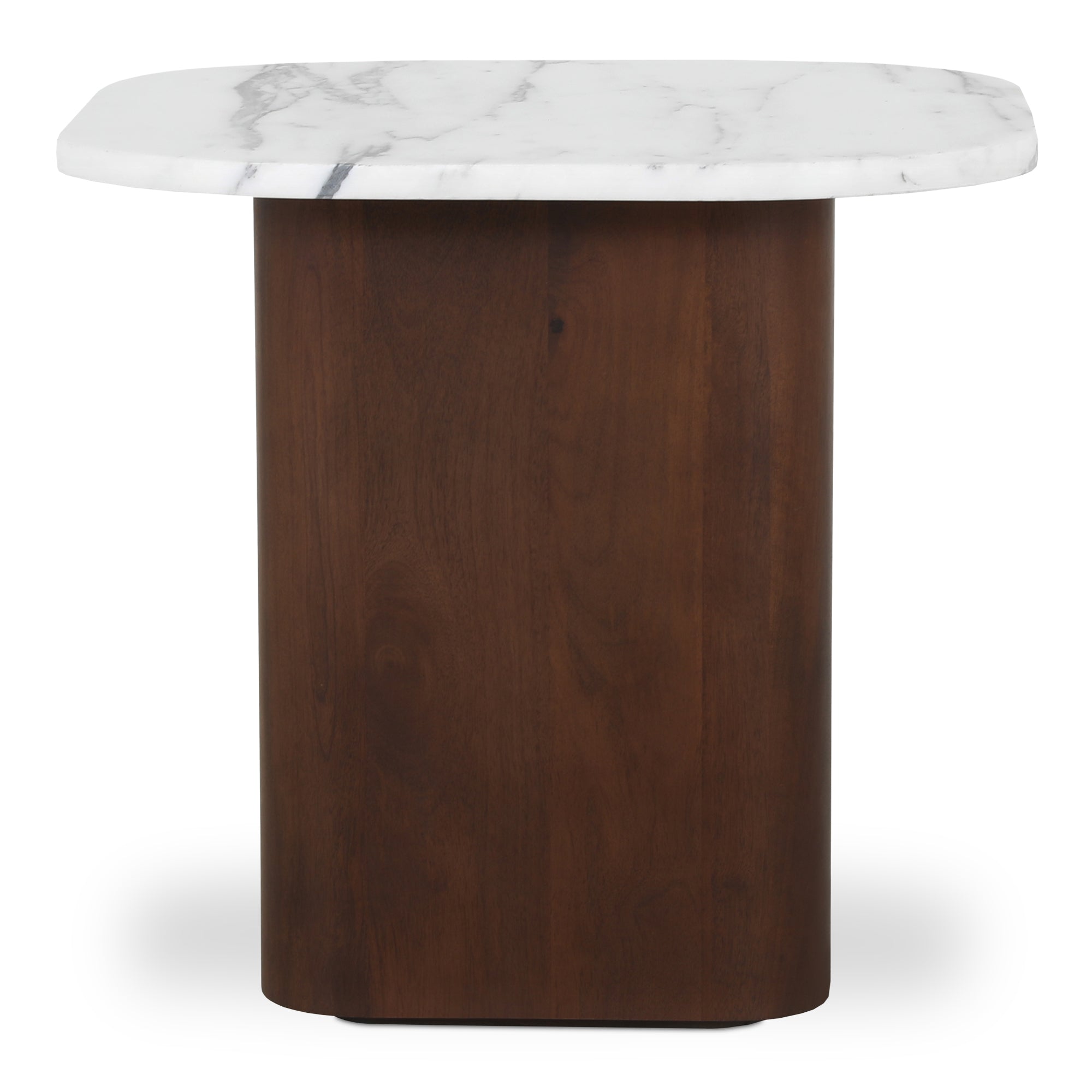 Dash Accent Table White Calacatta Marble - Moes Home