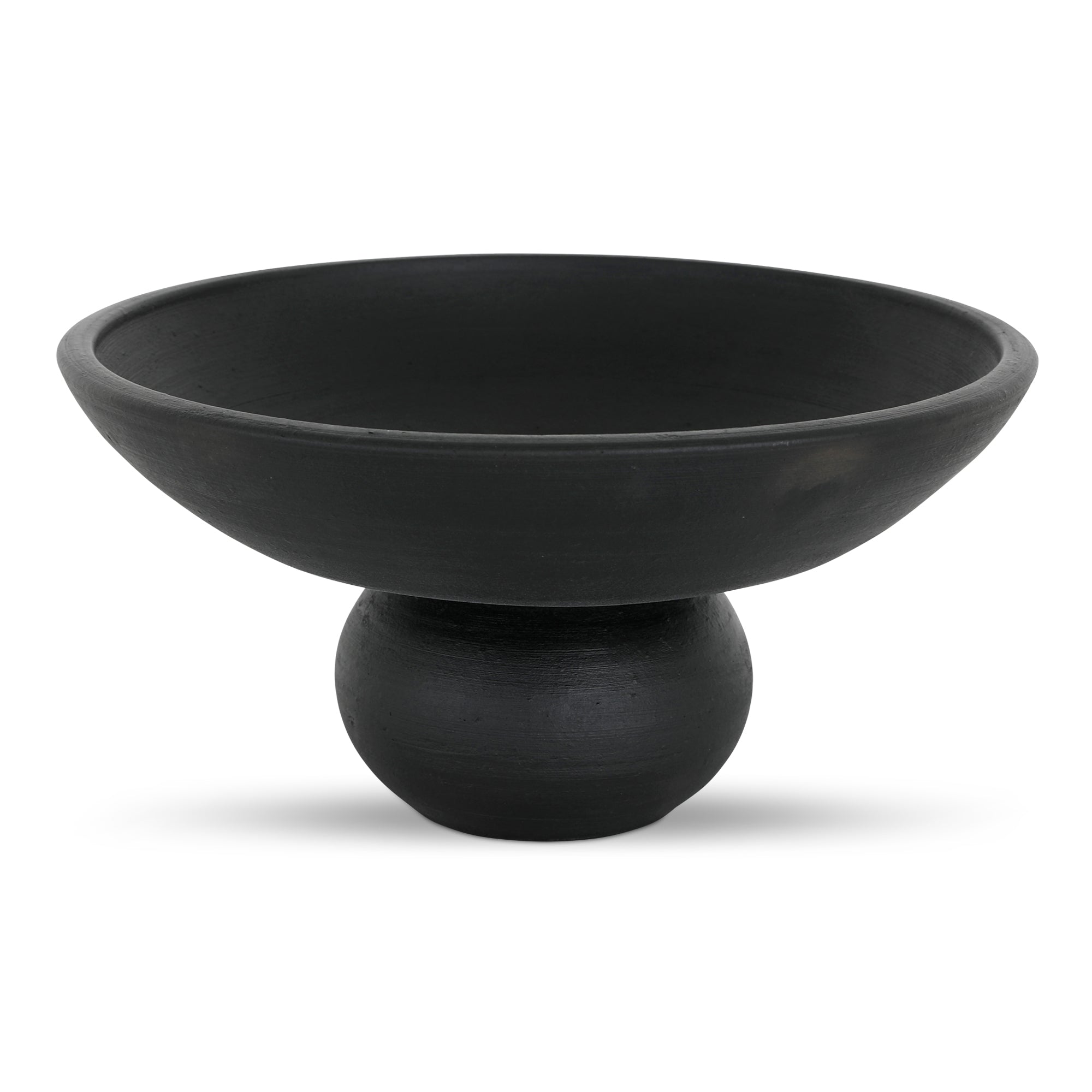 Asha Decorative Bowl Black Terracotta - Moes Home