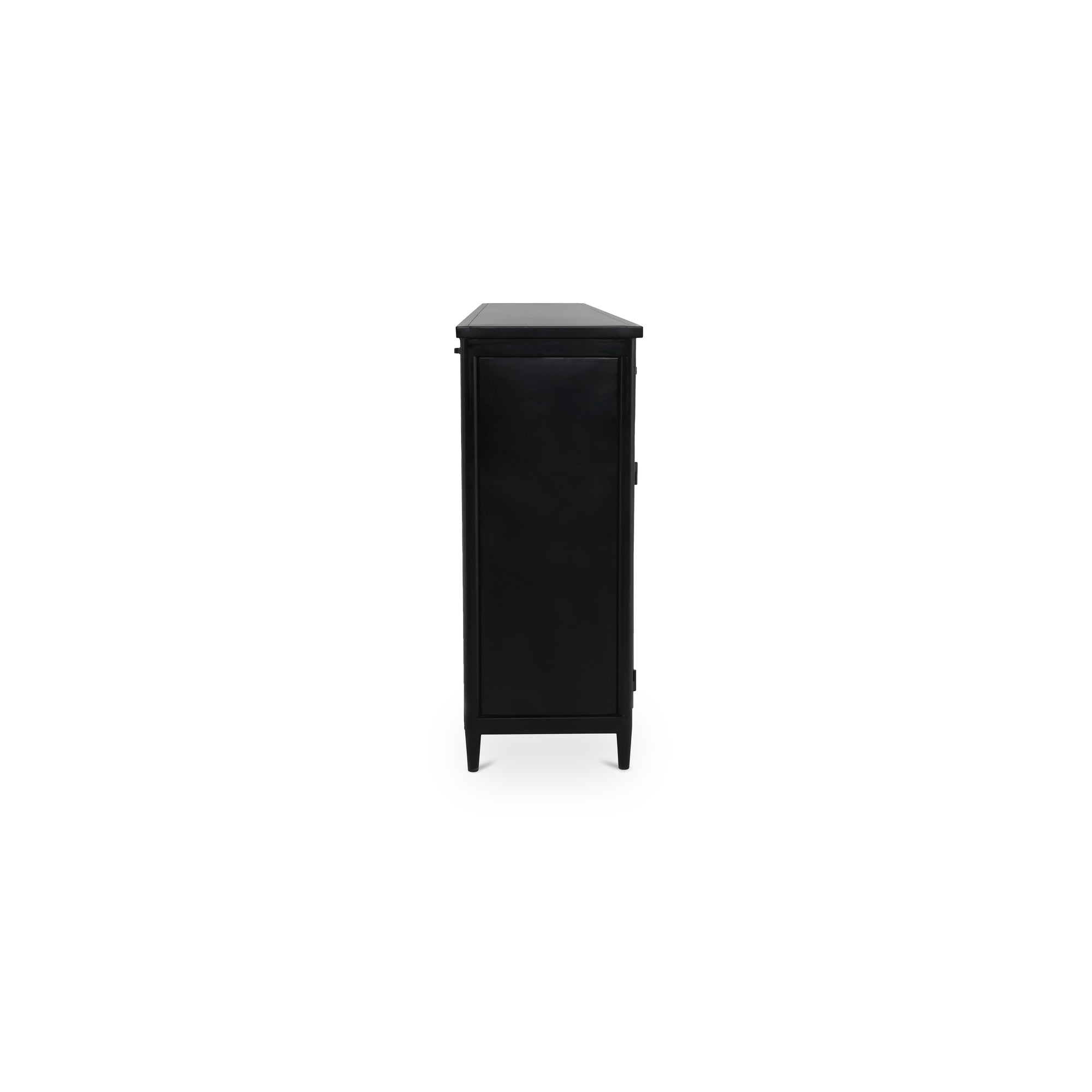 Henry Metal Sideboard Black - Moes Home
