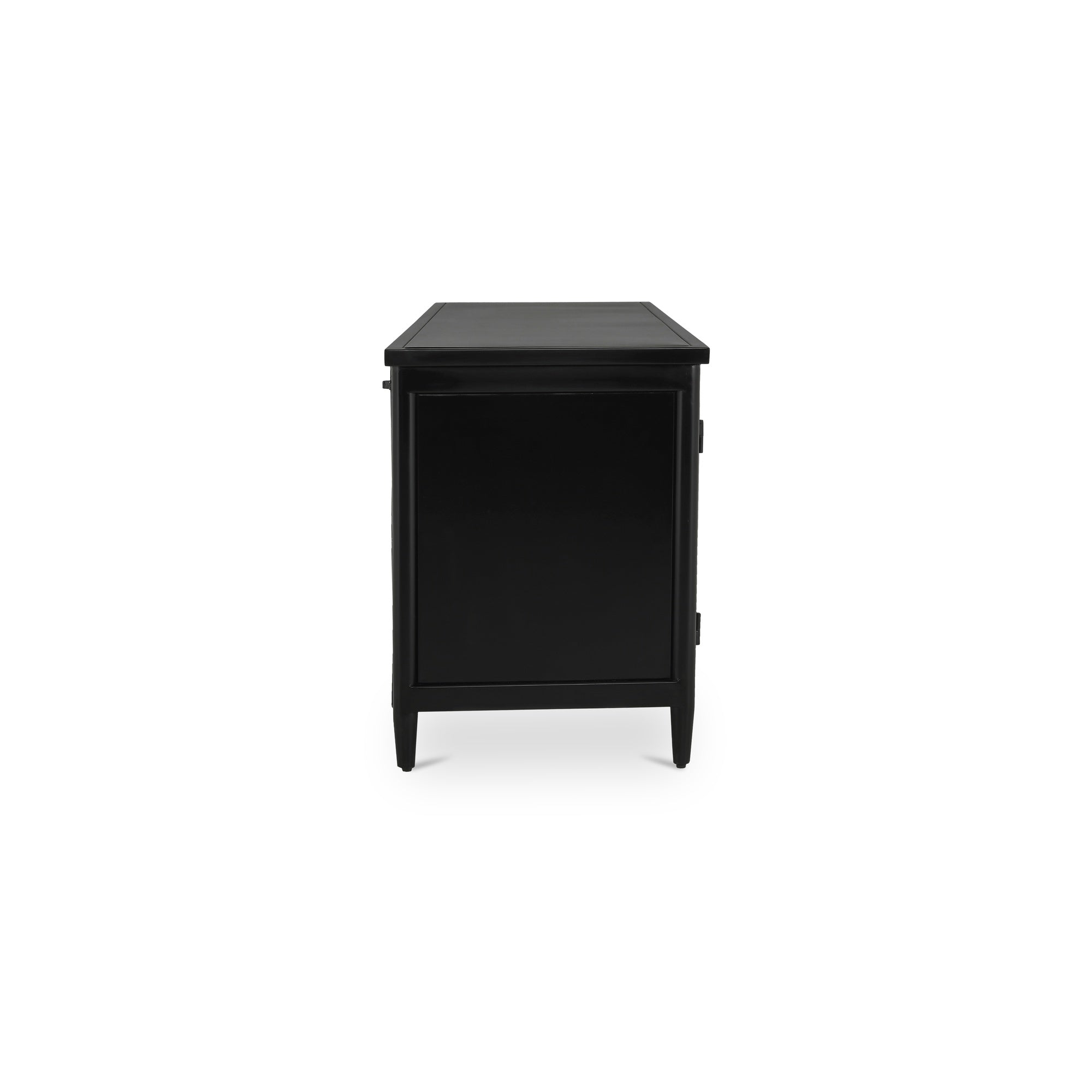 Henry Metal Media Unit Black - Moes Home